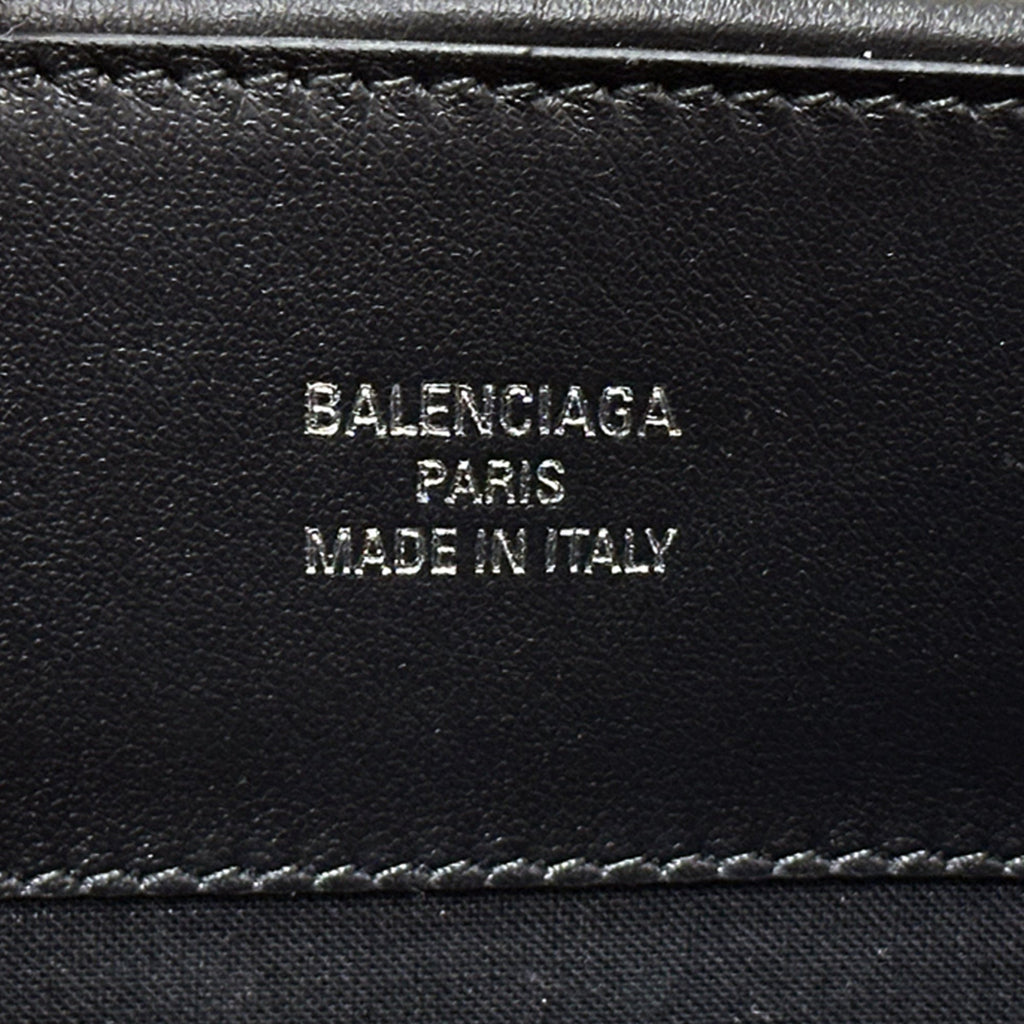 Balenciaga Black Canvas Handbag Shoulder Bag Tote