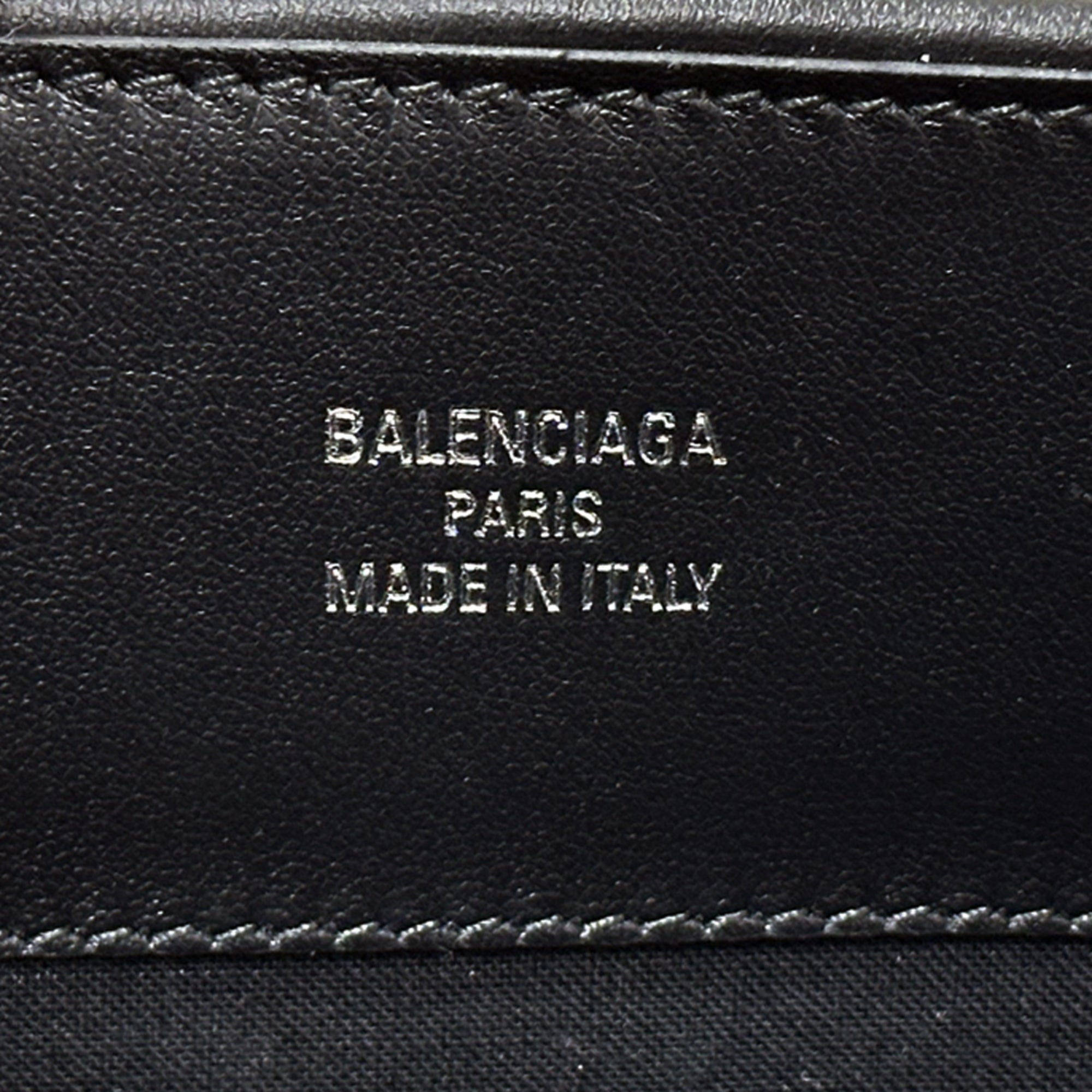 Balenciaga Black Canvas Handbag Shoulder Bag Tote