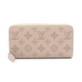 Louis Vuitton Beige Galle Mahina Leather Leather Long Wallet