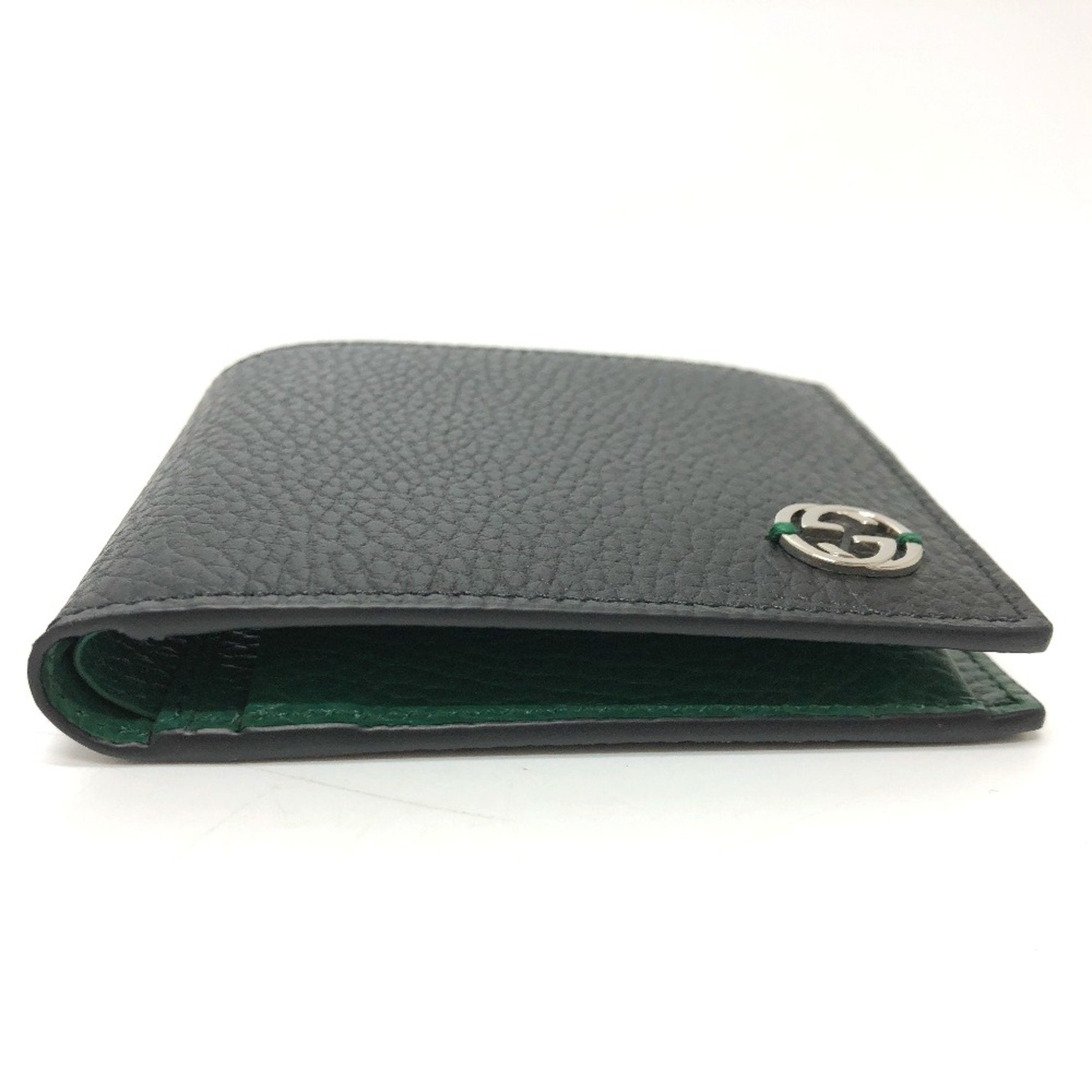 Gucci Black Leather Wallet (Bi-Fold) (Pre-Owned)