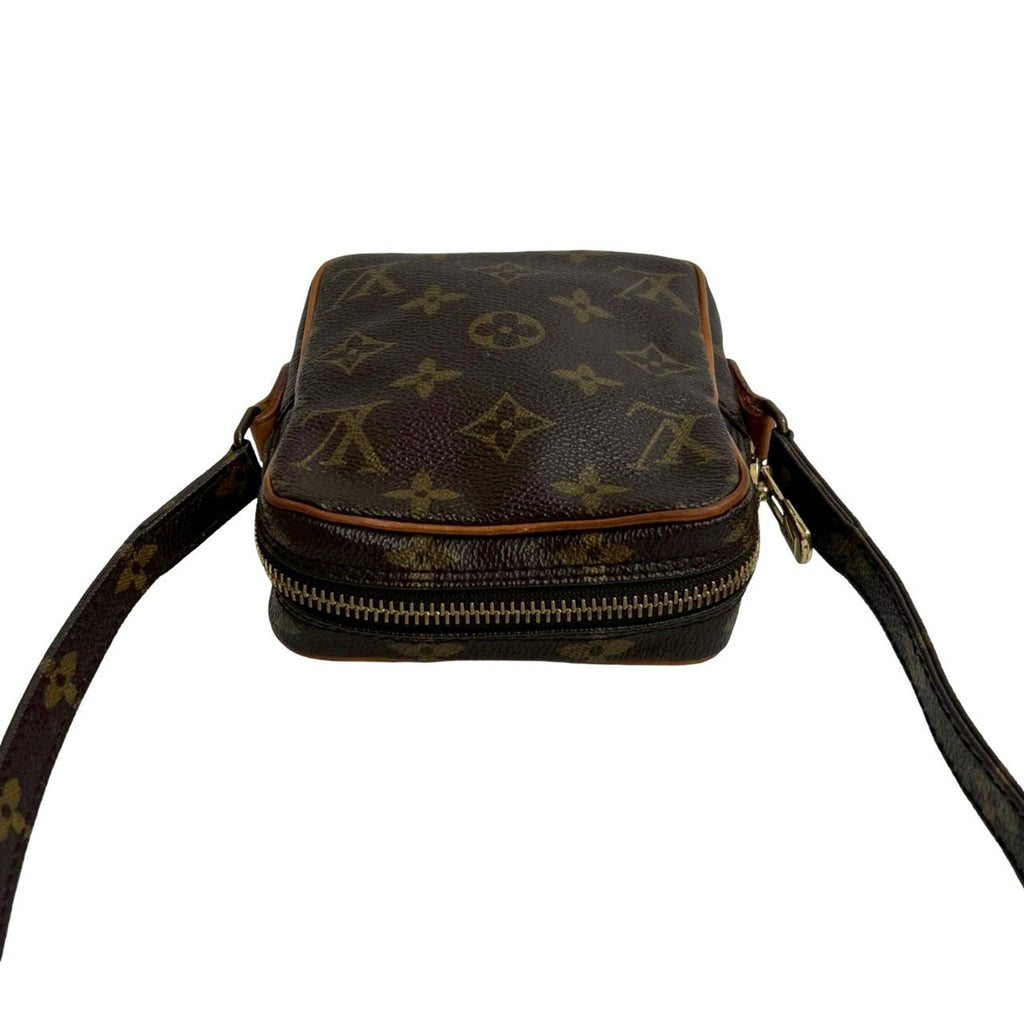 Louis Vuitton Brown Leather Pvc Pochette Shoulder Bag