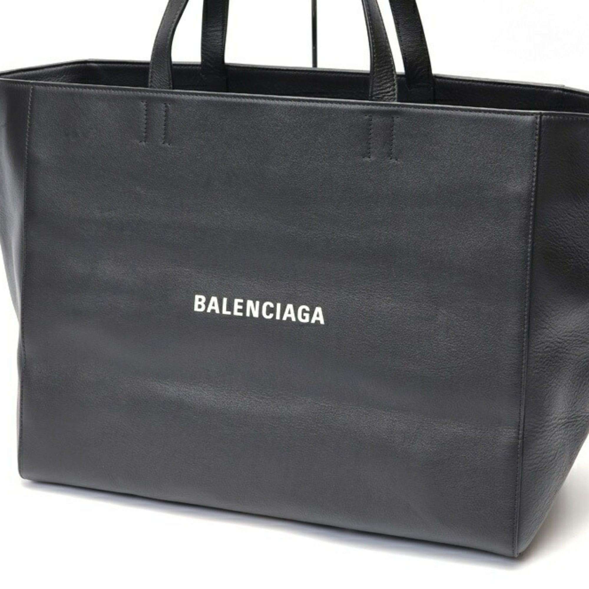 Balenciaga Black Leather Tote