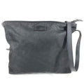 Gucci Black Leather Nylon Shoulder Bag (Pre-Owned)