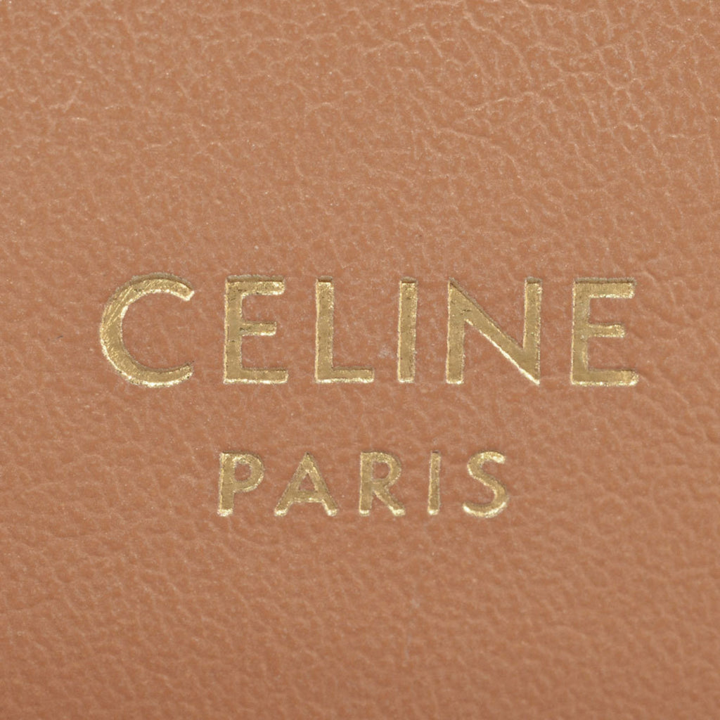 Celine Navy Canvas Shoulder Bag