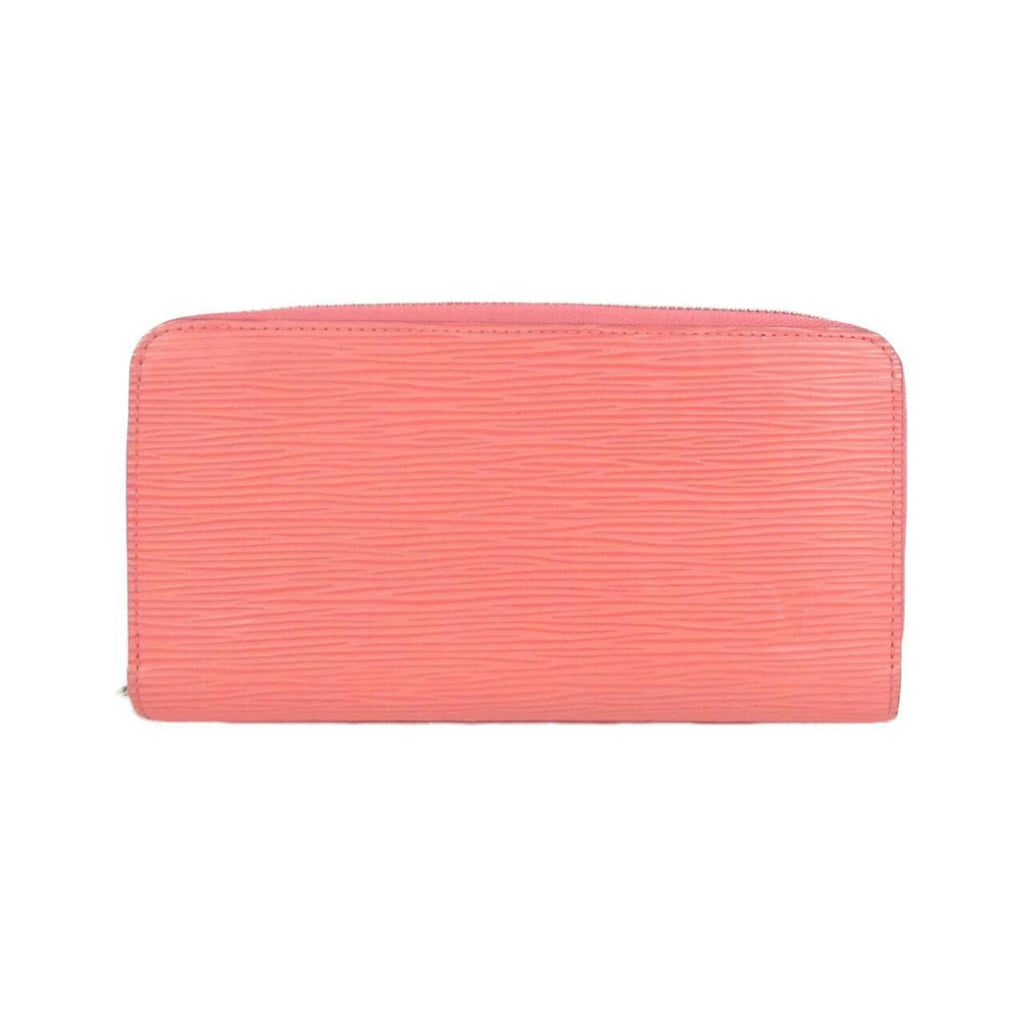 Louis Vuitton Pink Leather Long Wallet