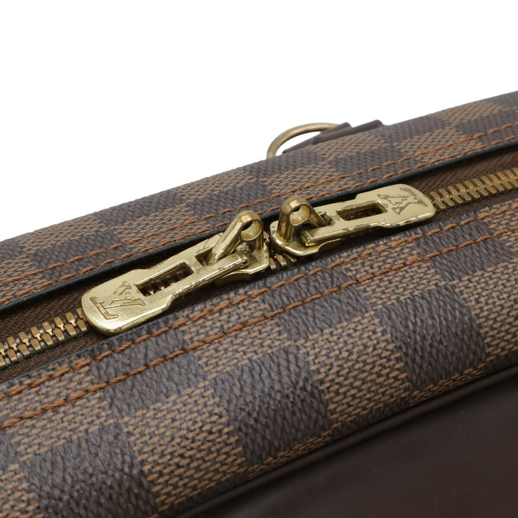 Louis Vuitton Brown Damier Canvas Pvc Handbag