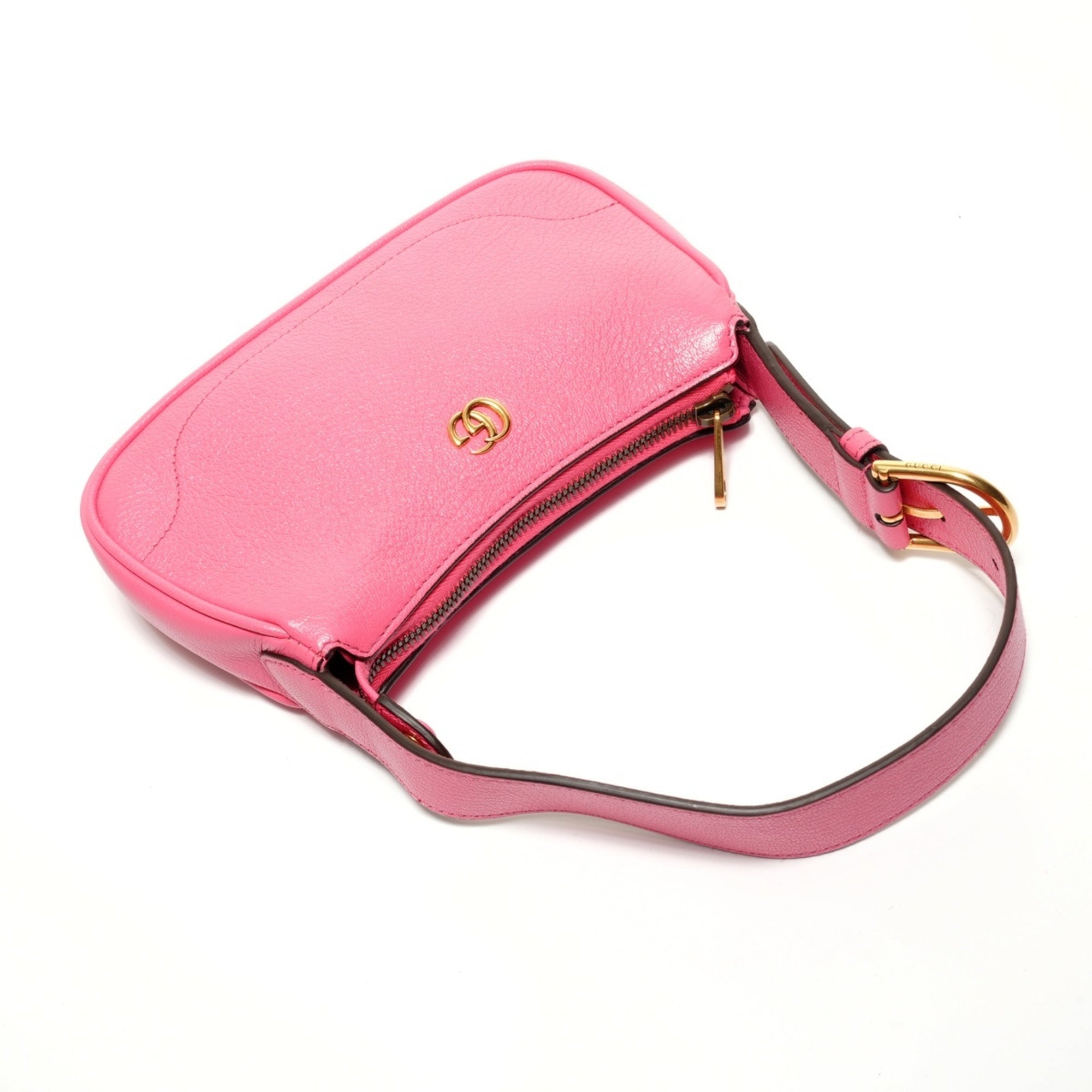 Gucci Gg Marmont Pink Shoulder Bag (Pre-Owned)