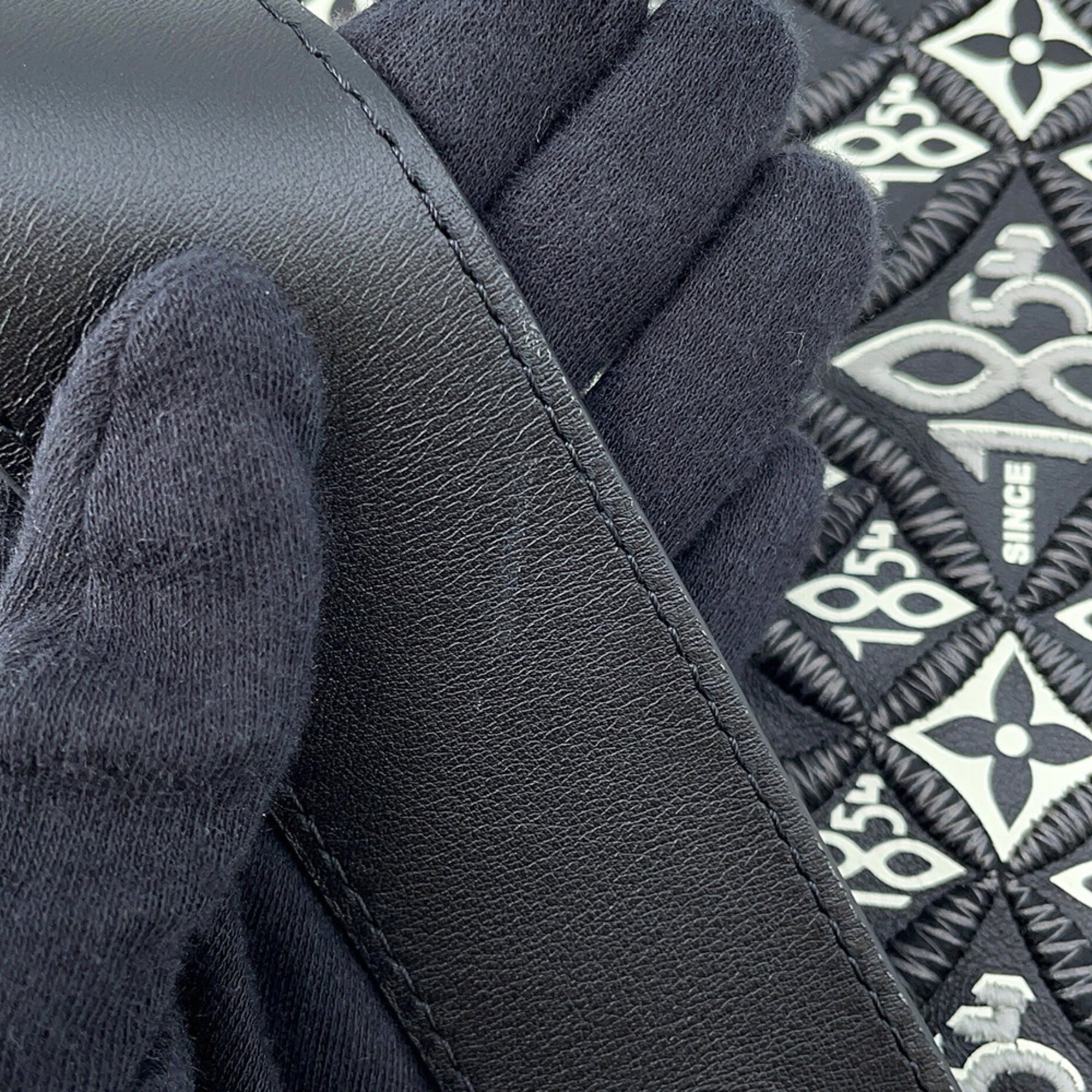 Louis Vuitton Black Noir Leather Handbag