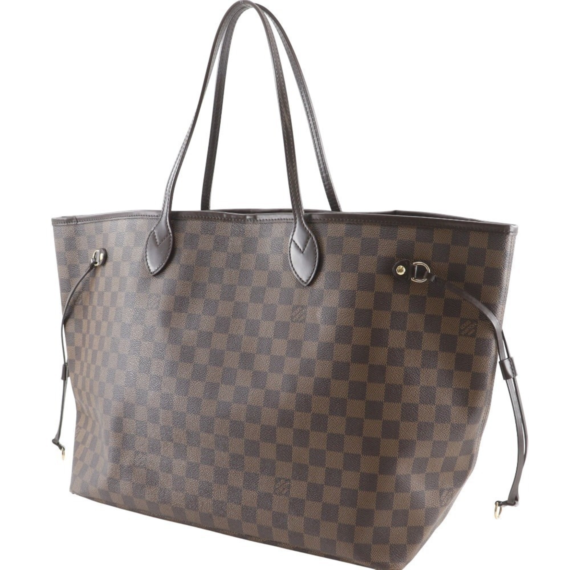 Louis Vuitton Brown Damier Canvas Tote Bag