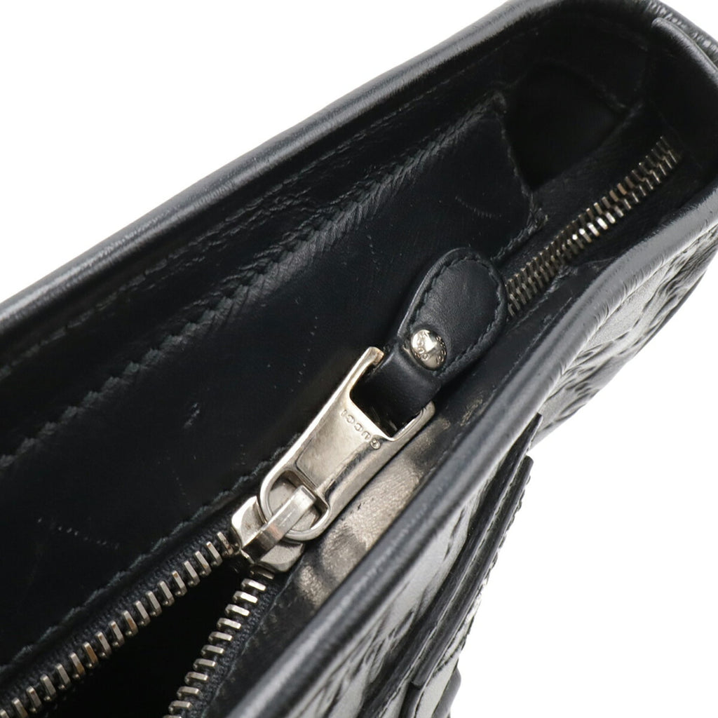 Gucci Black Handbag Shoulder Bag (Pre-Owned)