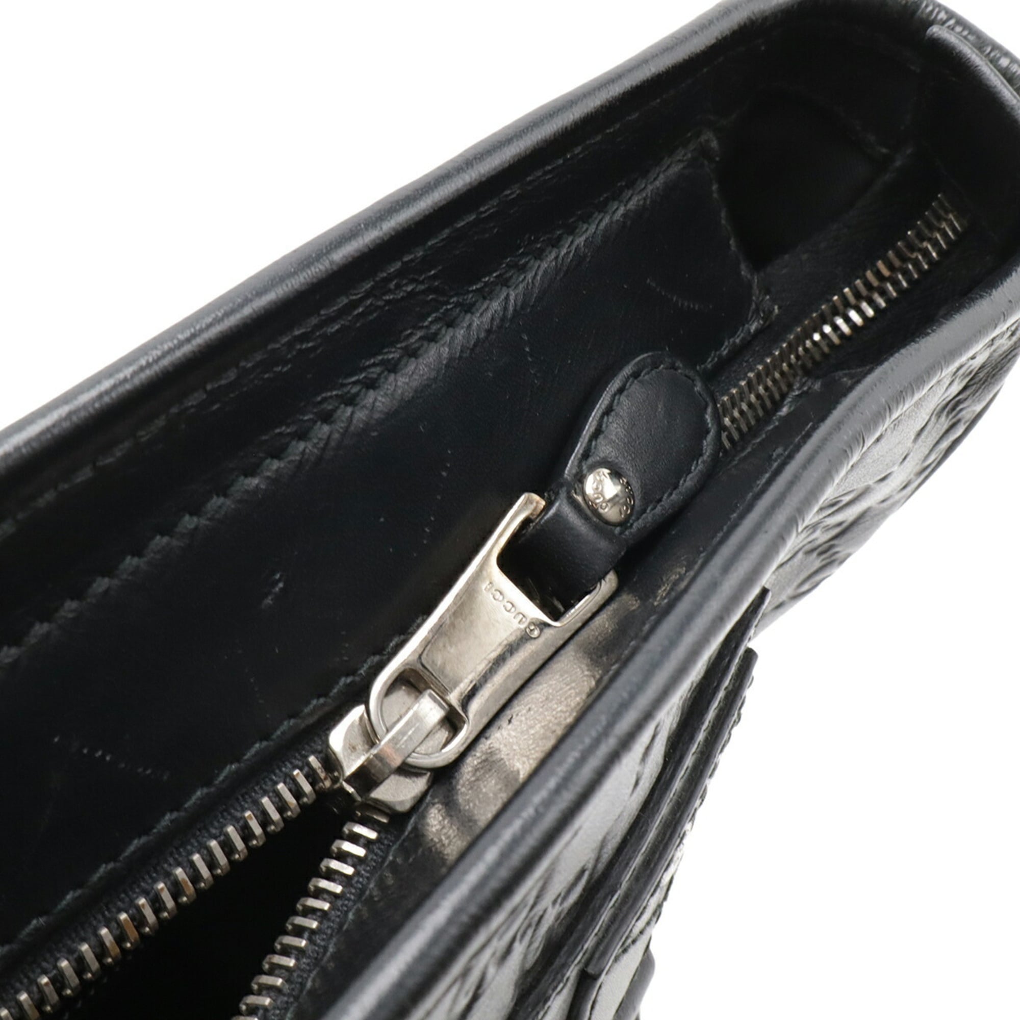 Gucci Black Handbag Shoulder Bag (Pre-Owned)