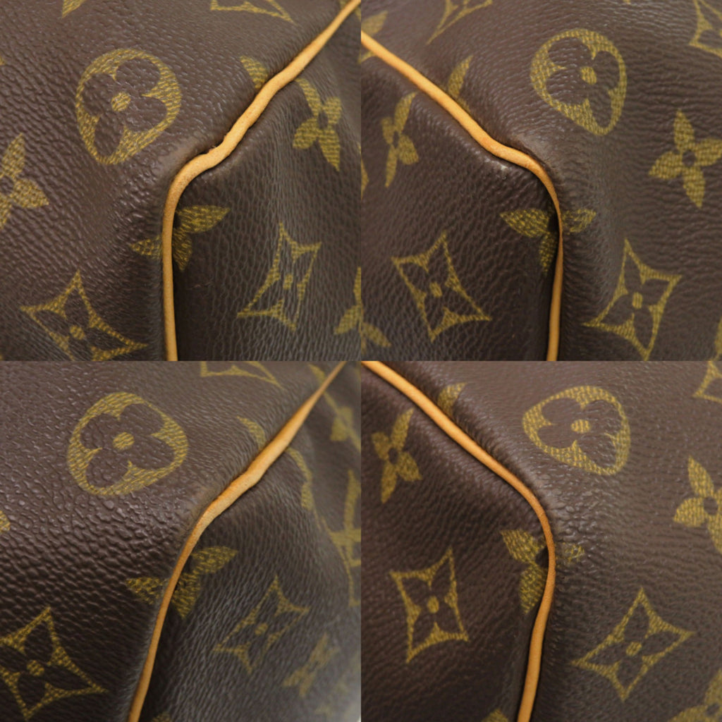 Louis Vuitton Brown Monogram Monogram Boston Bag
