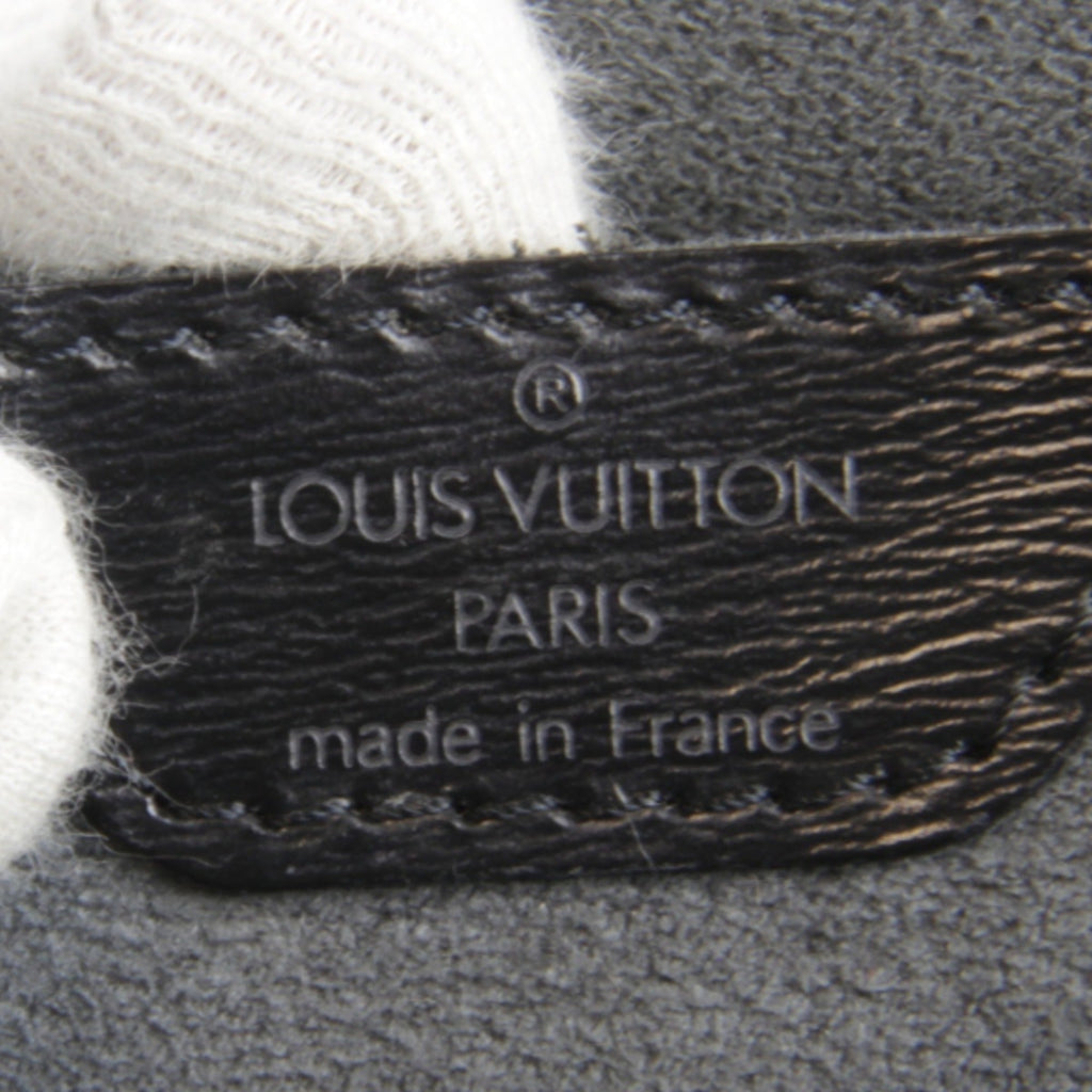 Louis Vuitton Epi Black Epi Leather Handbag