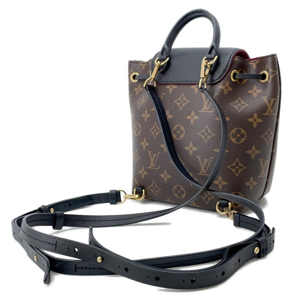 Louis Vuitton Monogram Red Color Monogram Leather Backpack