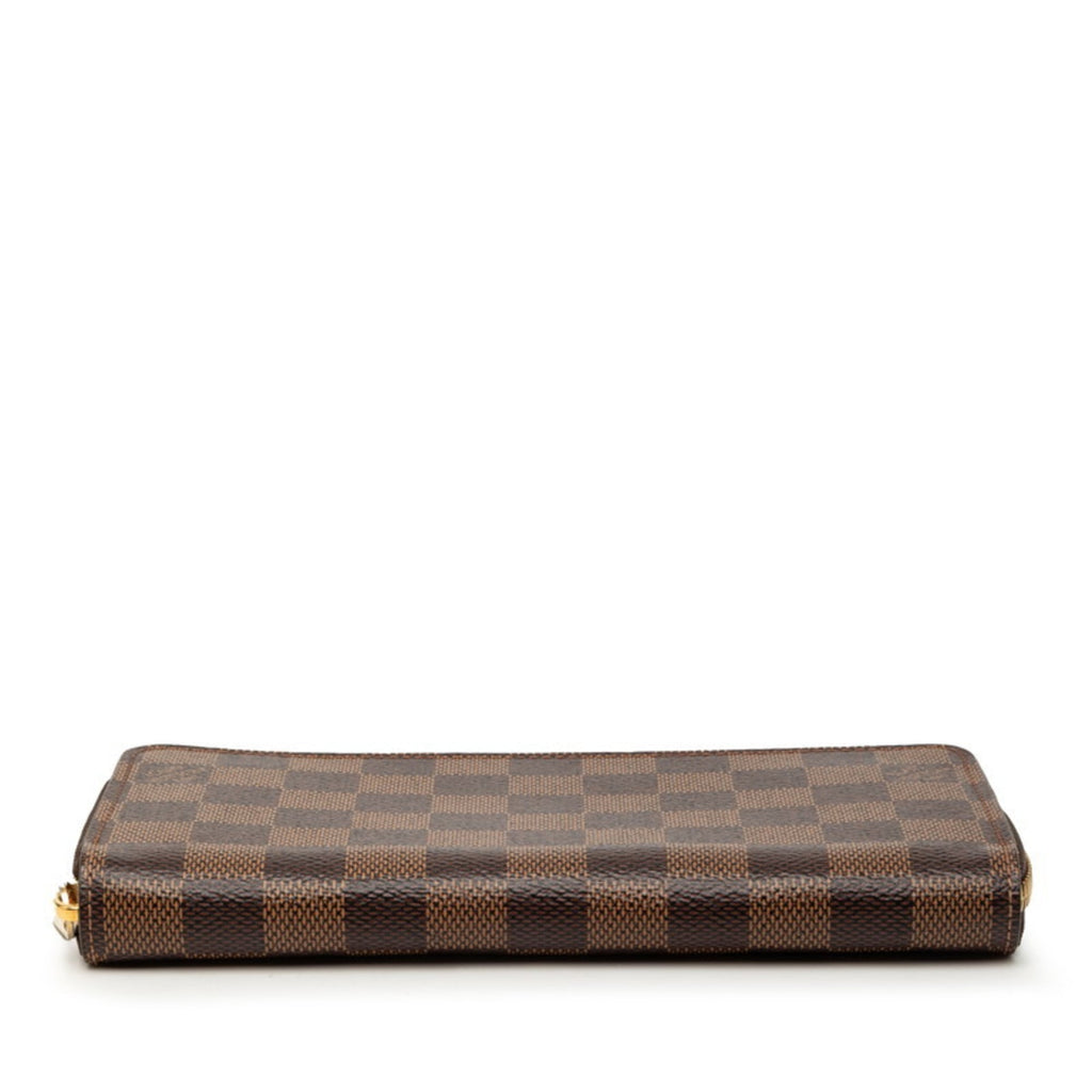 Louis Vuitton Brown Pvc Long Wallet