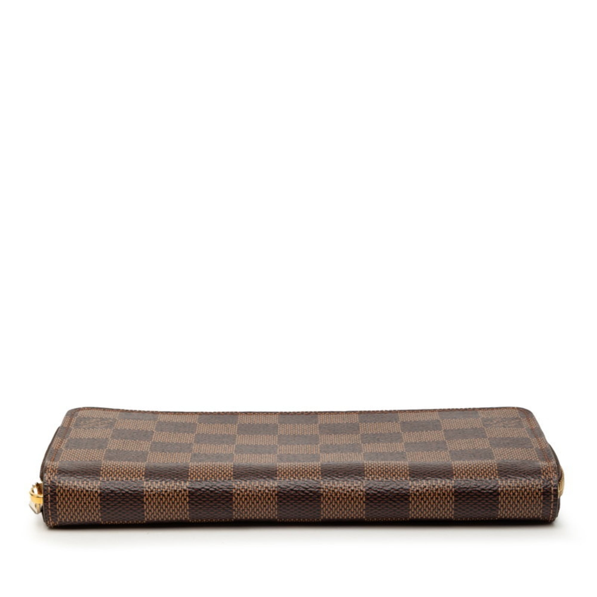 Louis Vuitton Brown Pvc Long Wallet