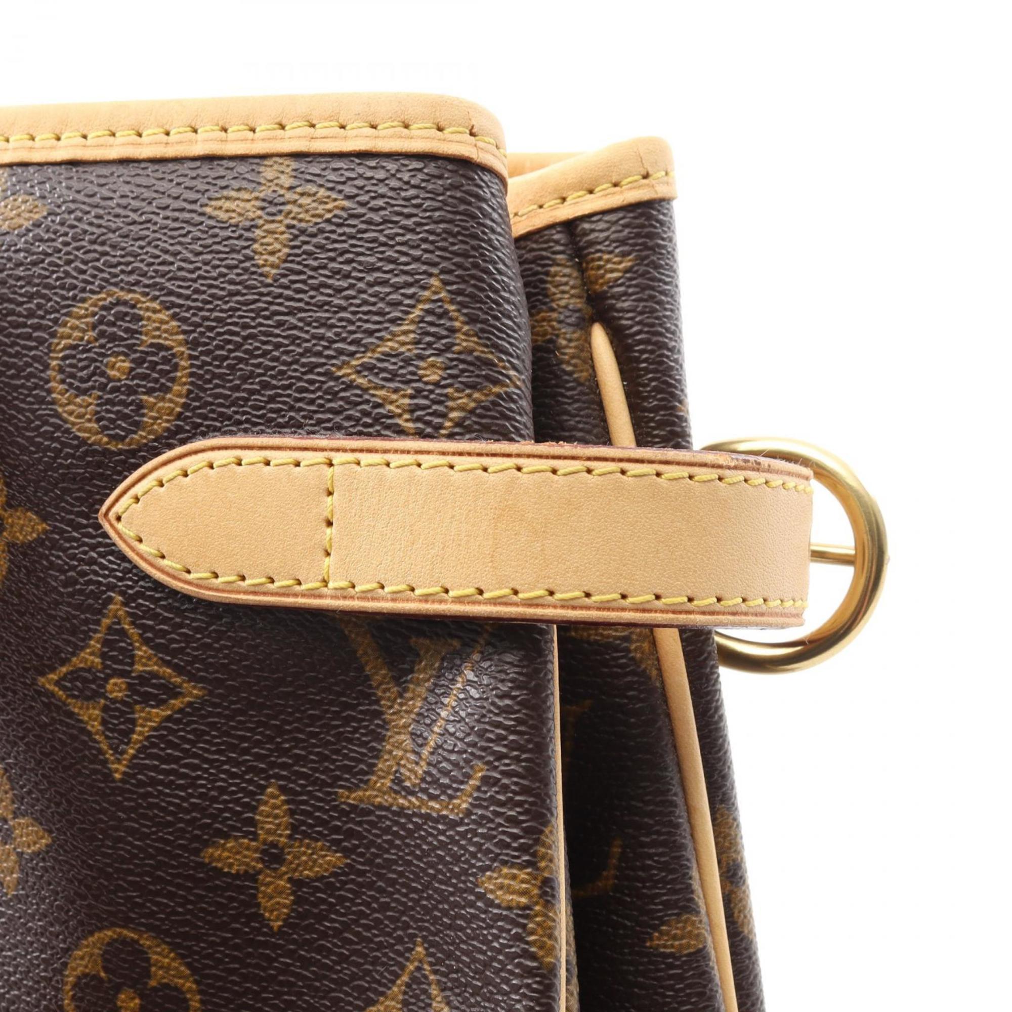 Louis Vuitton Brown Monogram Coated Canvas Shoulder Bag