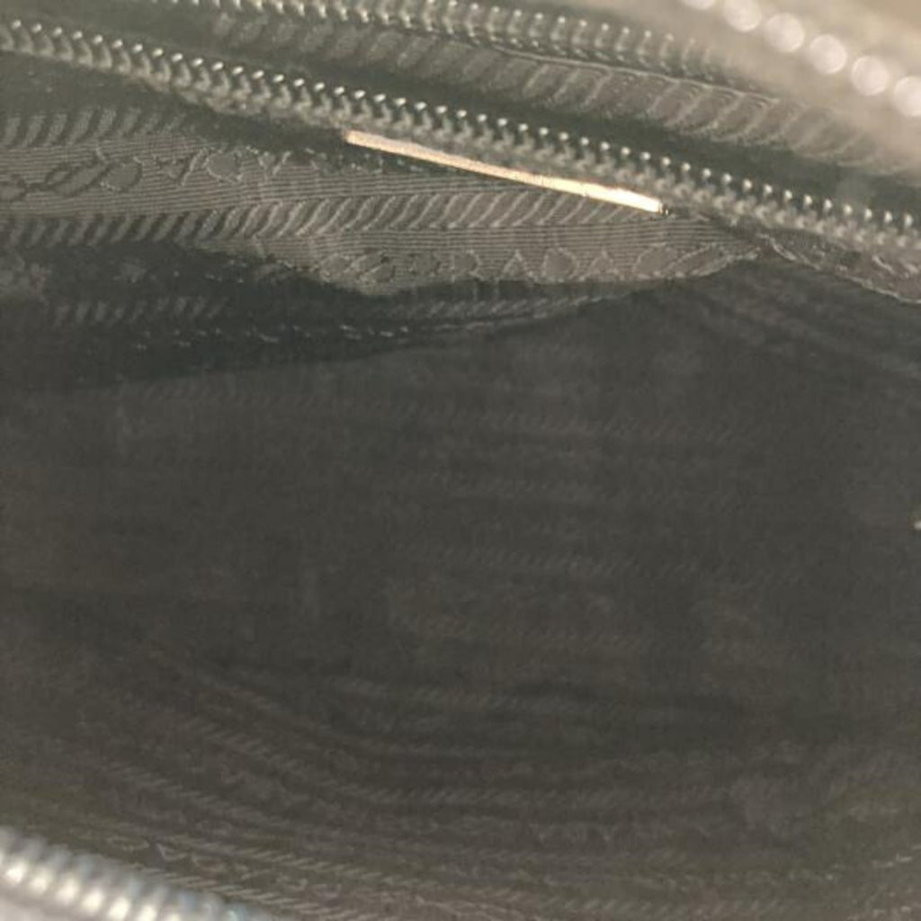 Prada Black Nero Tessuto Attaché Case Shoulder Bag