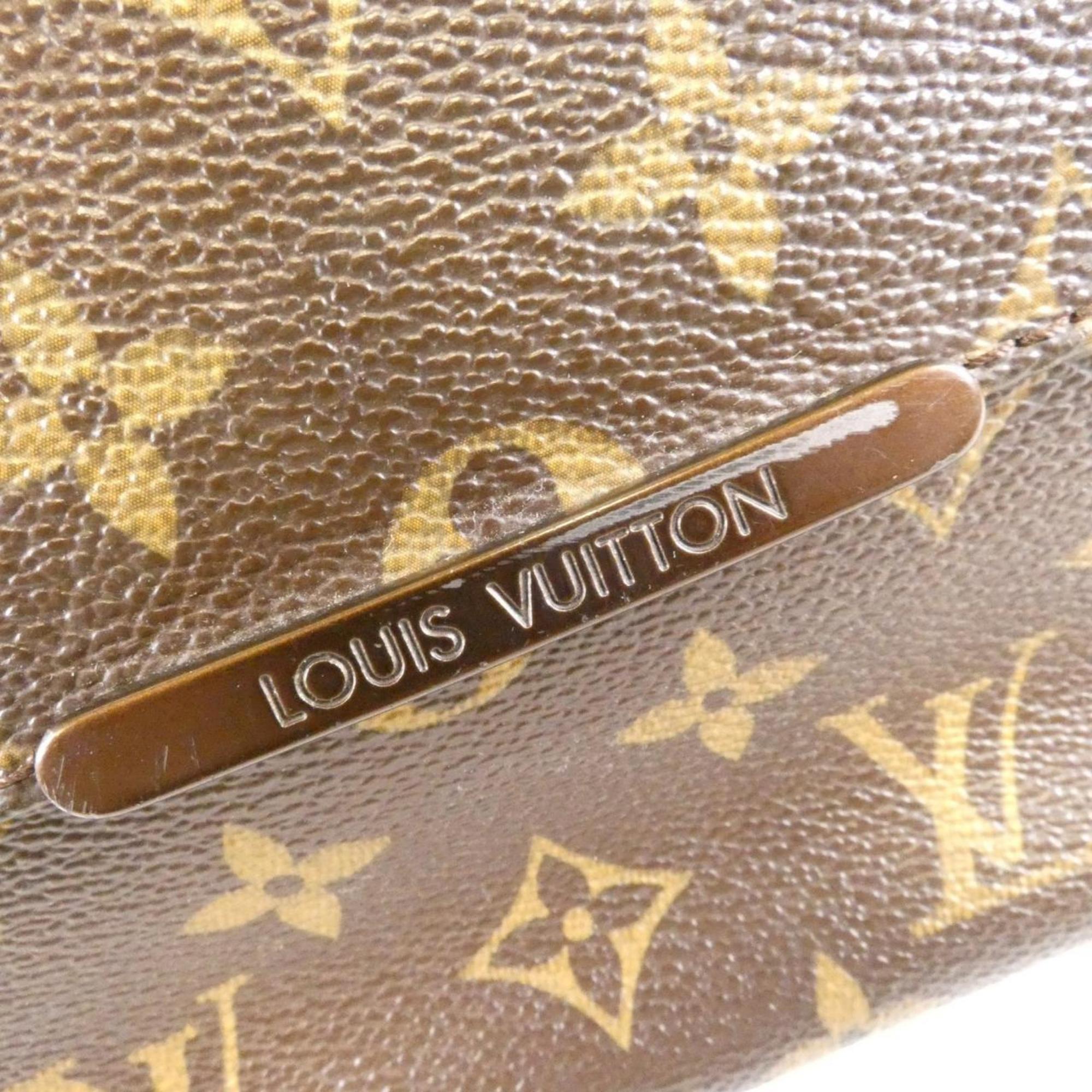 Louis Vuitton Monogram Marron Coated Canvas Shoulder Bag