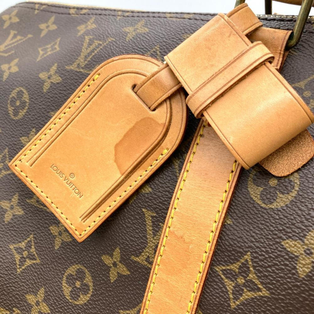 Louis Vuitton Monogram Brown Monogram Leather Boston Bag