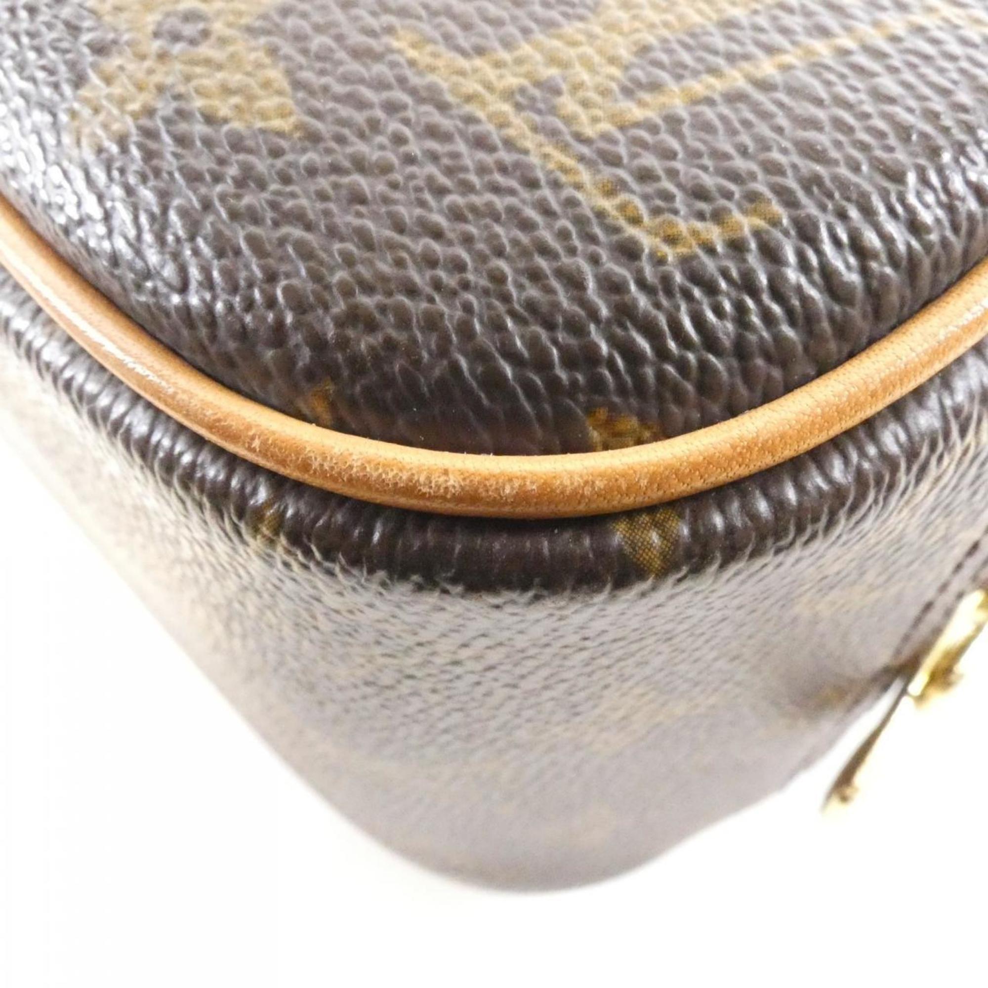 Louis Vuitton Monogram Marron Coated Canvas Handbag