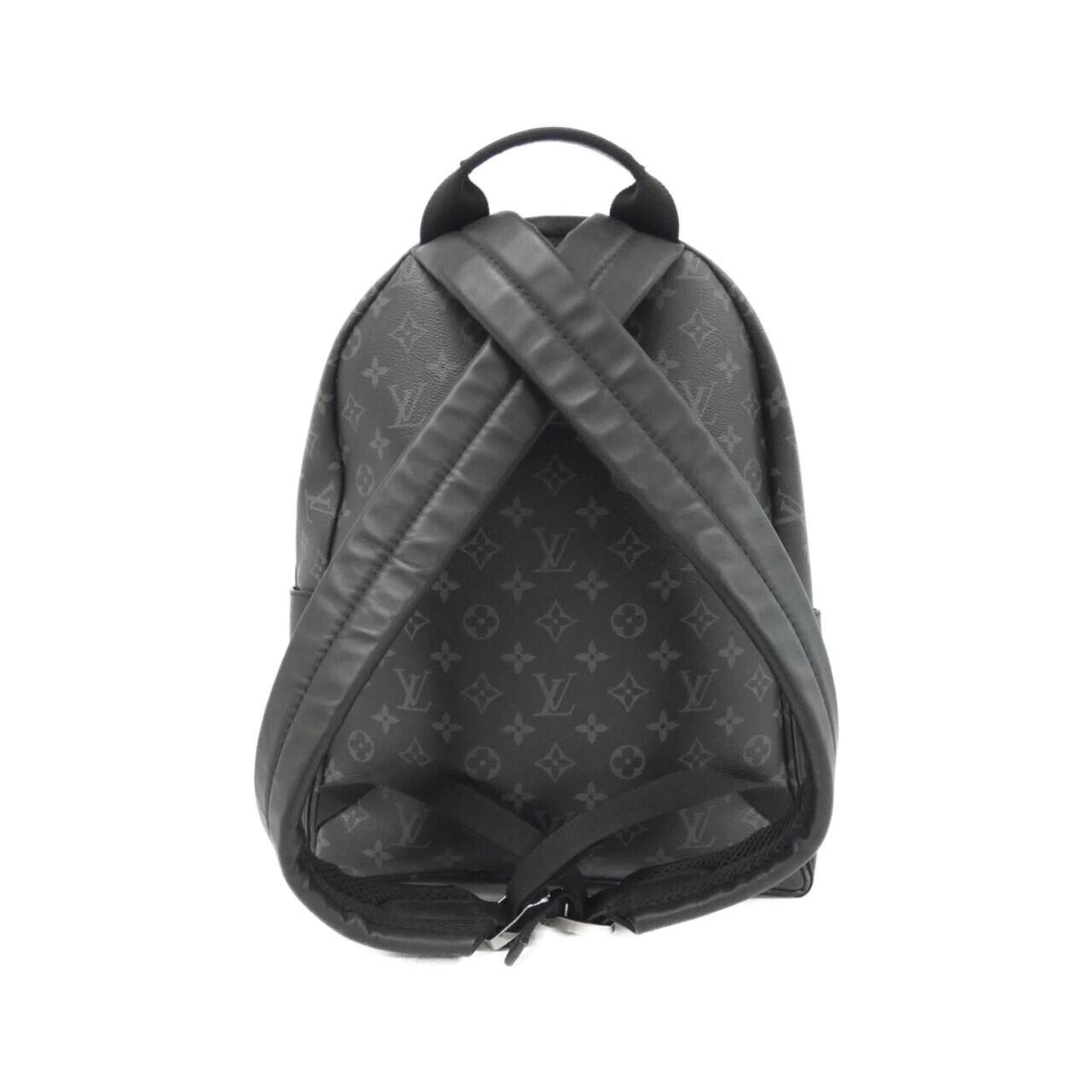 Louis Vuitton Black Coated Canvas Backpack