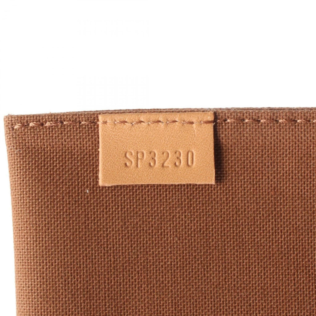 Louis Vuitton Brown Coated Canvas Leather Handbag