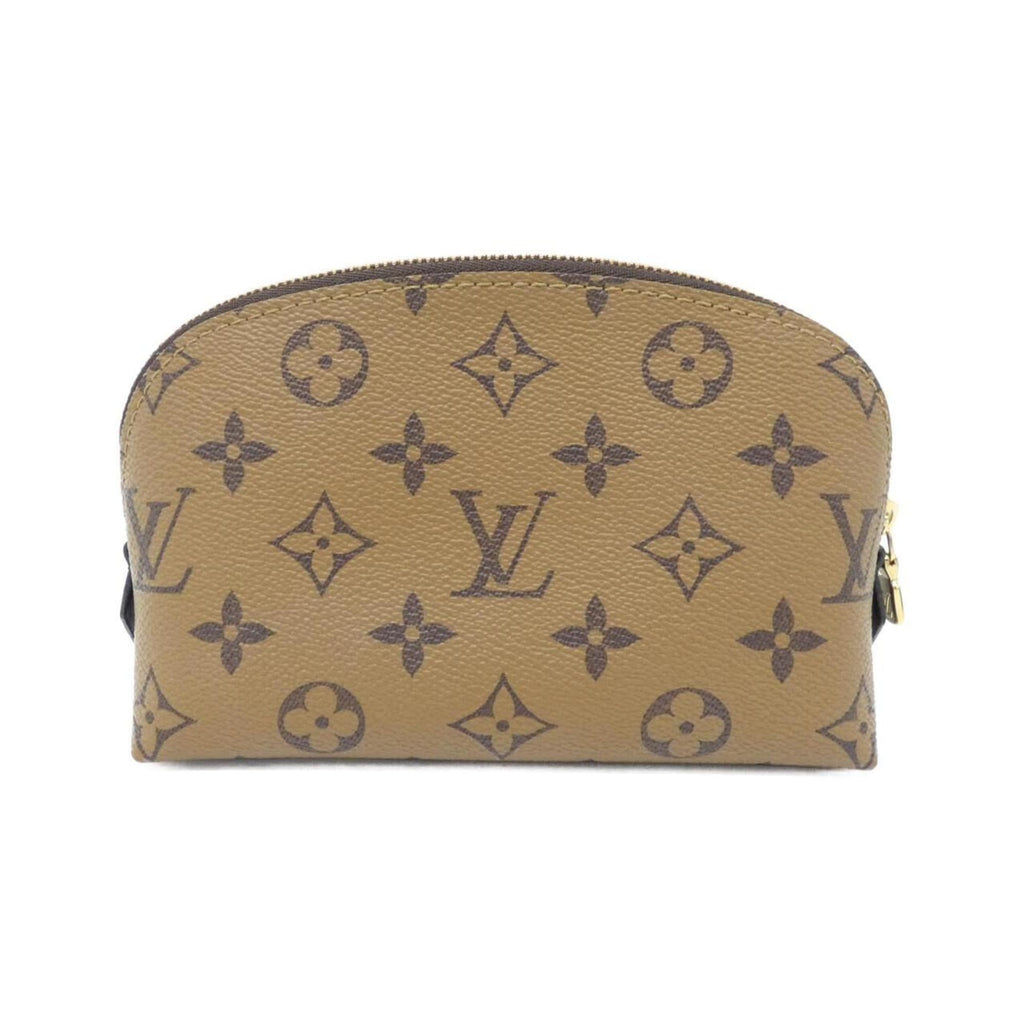 Louis Vuitton Marron Coated Canvas Pouch