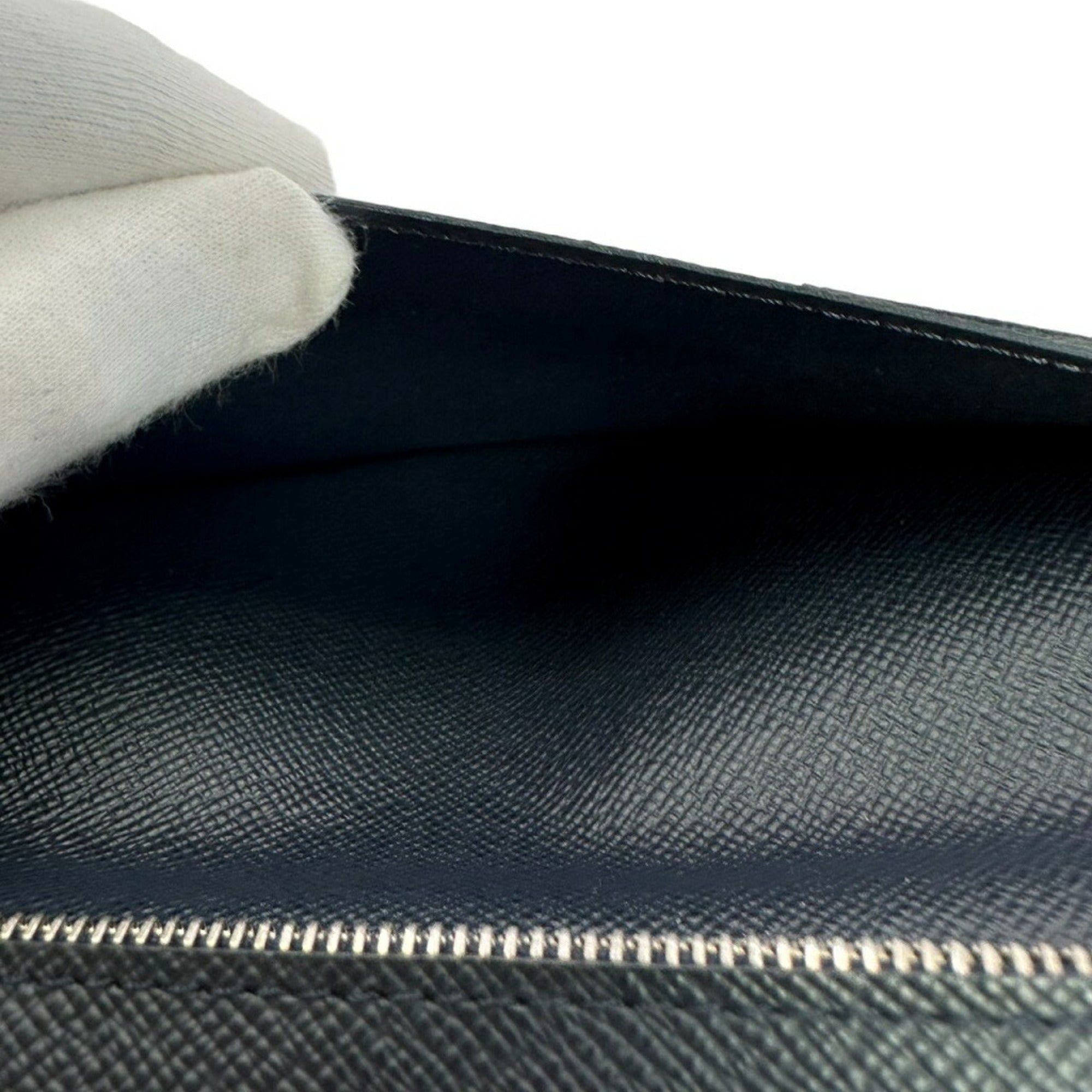 Louis Vuitton Noir Epi Leather Long Wallet