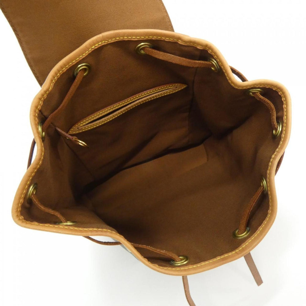 Louis Vuitton Monogram Marron Coated Canvas Backpack