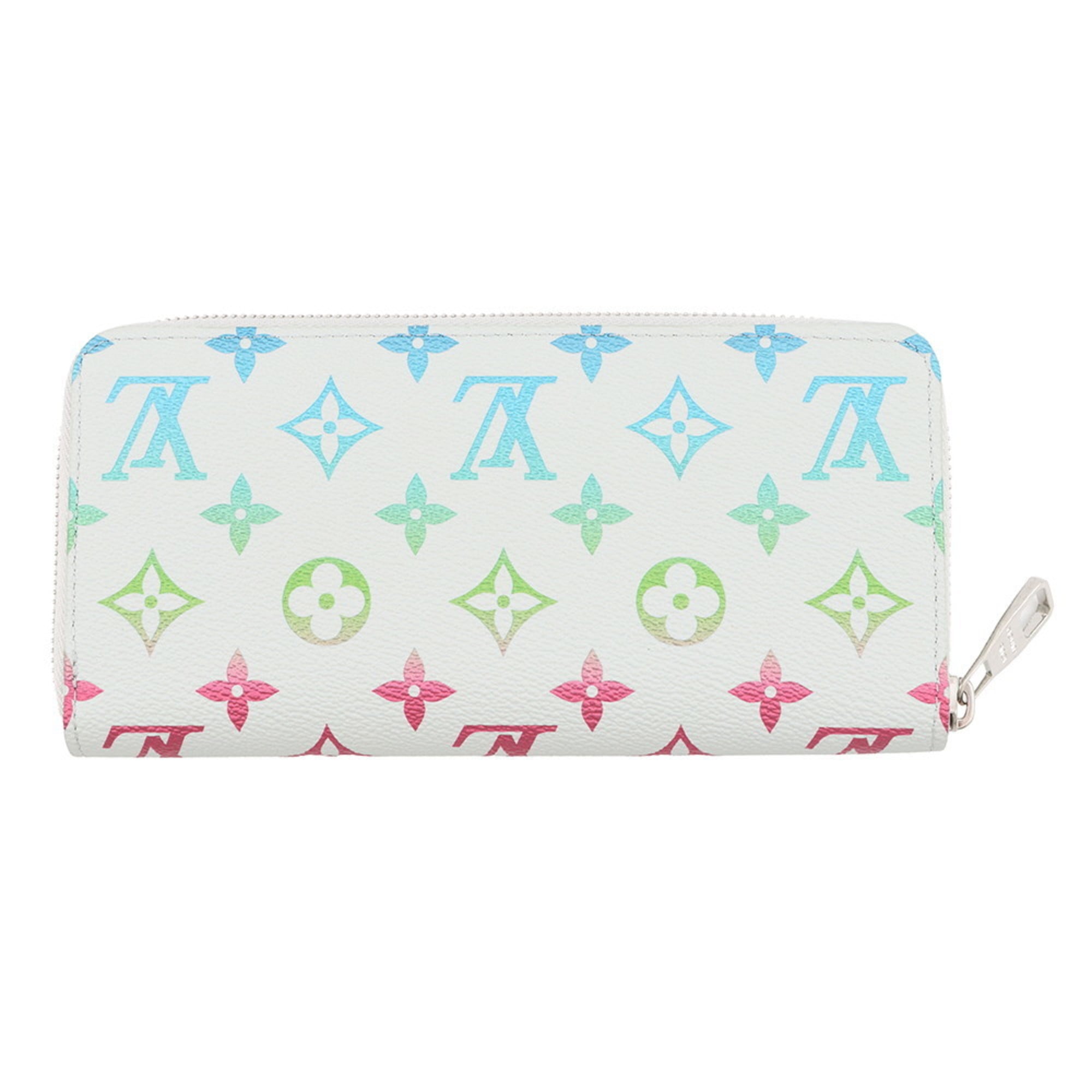 Louis Vuitton Gray Multi-Color Monogram Long Wallet