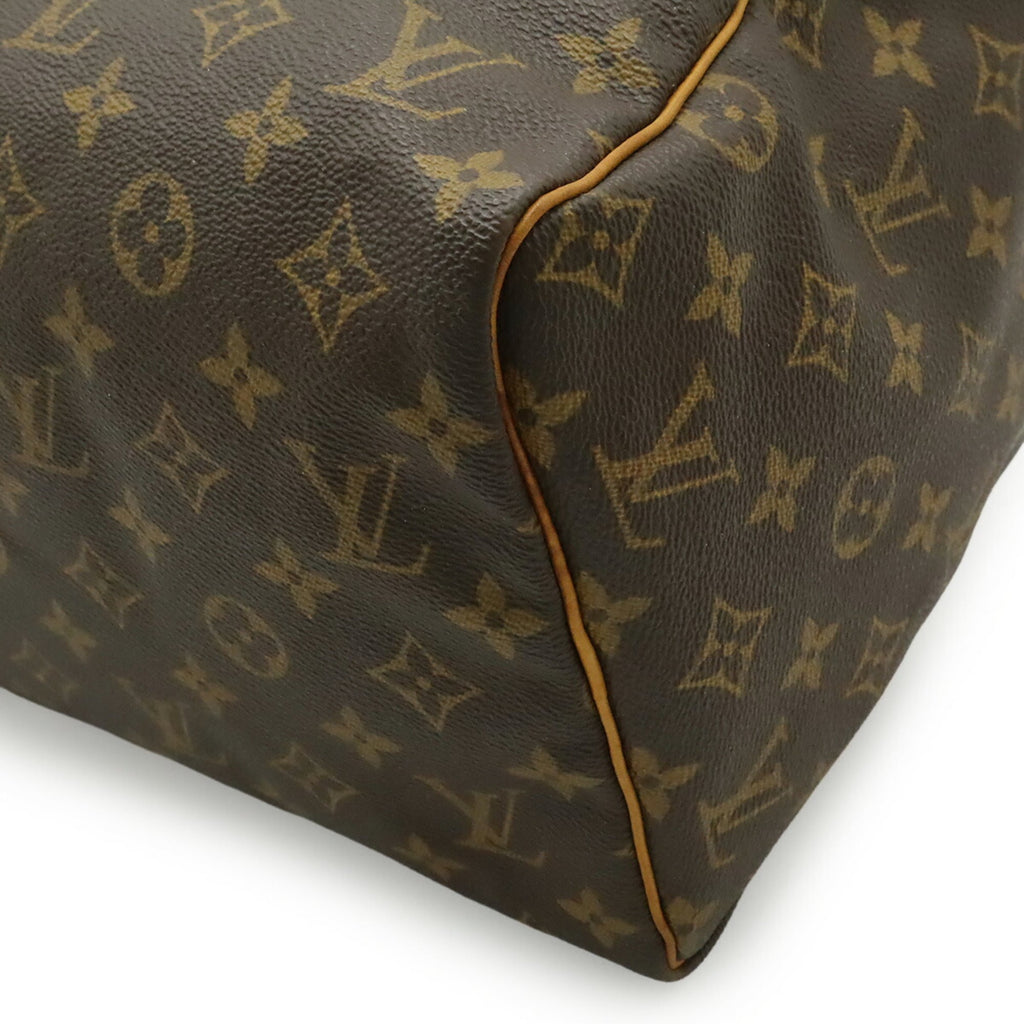 Louis Vuitton Brown Pvc Handbag