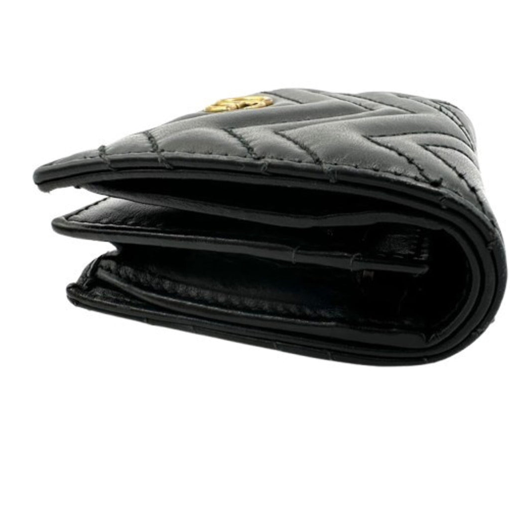 Gucci Black Leather Wallet (Bi-Fold) (Pre-Owned)