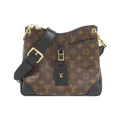 Louis Vuitton Black Marron Coated Canvas Shoulder Bag