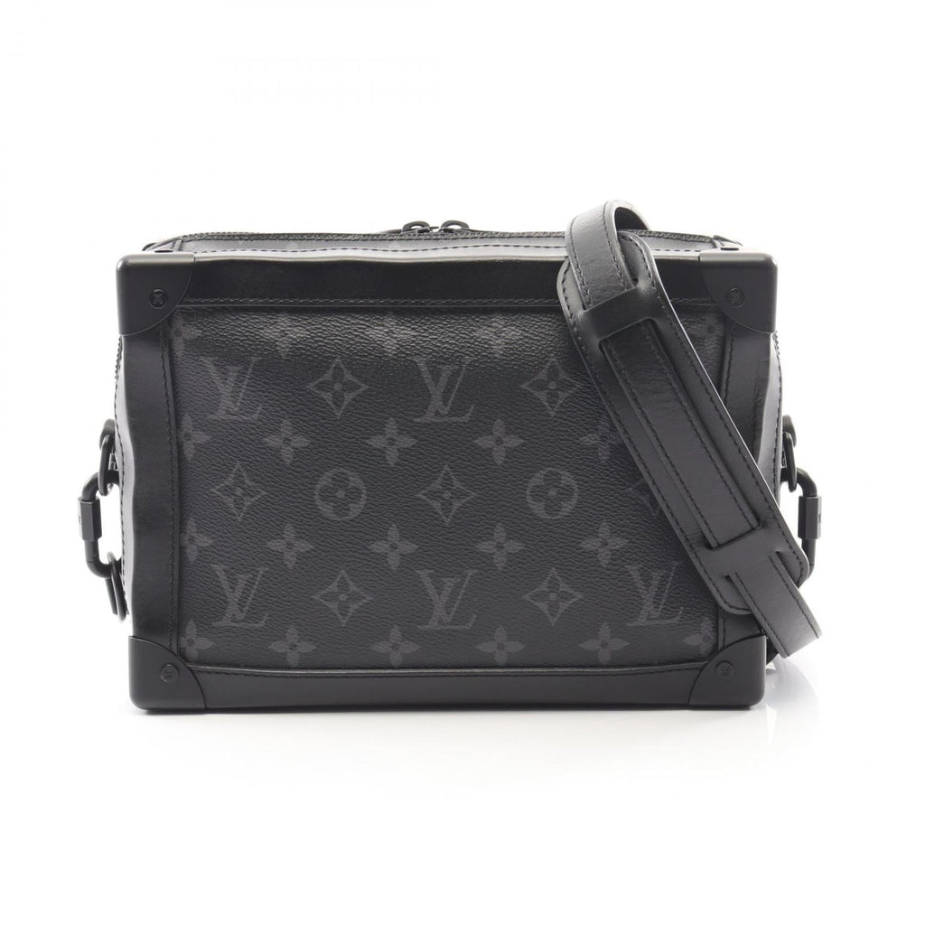 Louis Vuitton Black Monogram Eclipse Noir Coated Canvas Leather Handbag Shoulder Bag