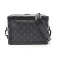 Louis Vuitton Black Monogram Eclipse Noir Coated Canvas Leather Handbag Shoulder Bag