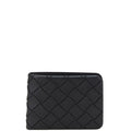 Bottega Veneta Black Rubber Bill Wallet (Bi-Fold)