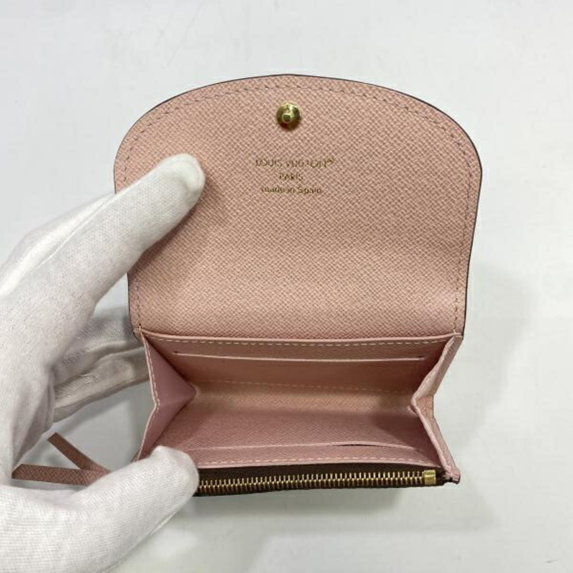 Louis Vuitton Monogram Rose Ballerine Monogram Coin Purse/Coin Case
