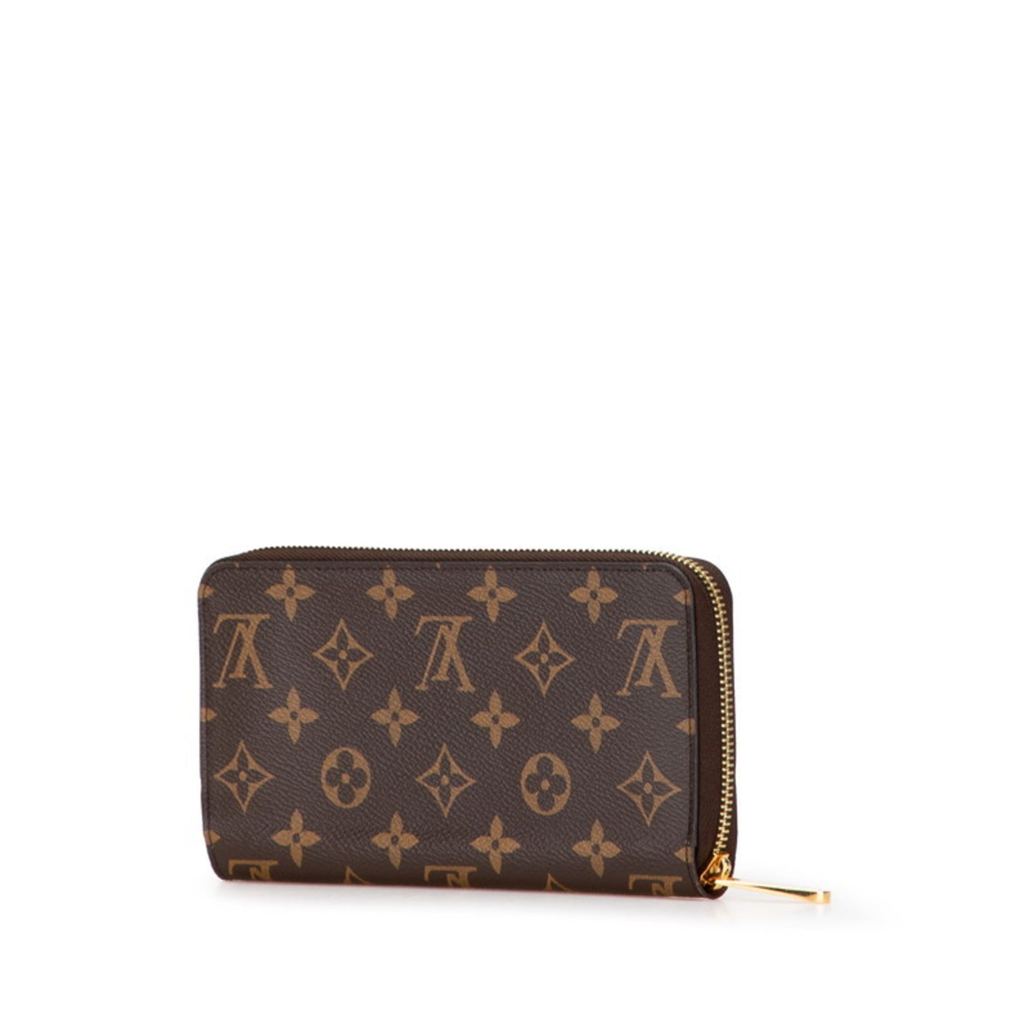 Louis Vuitton Monogram Brown Pvc Long Wallet