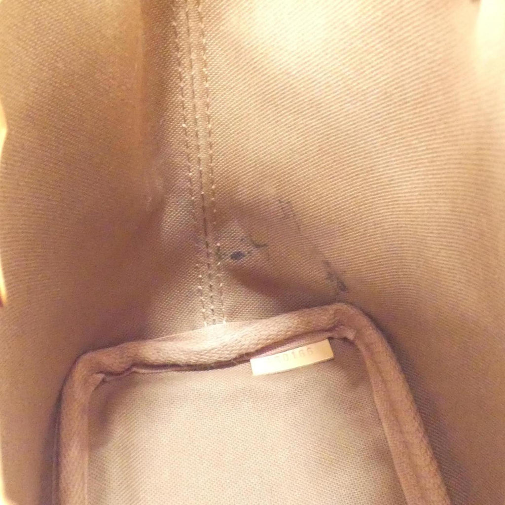 Louis Vuitton Marron Coated Canvas Shoulder Bag