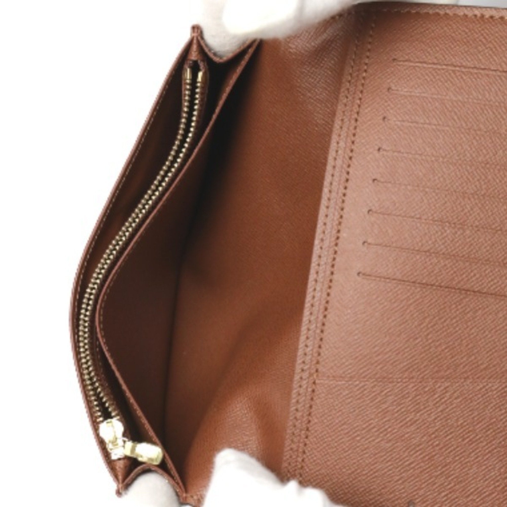 Louis Vuitton Monogram Brown Monogram Long Wallet