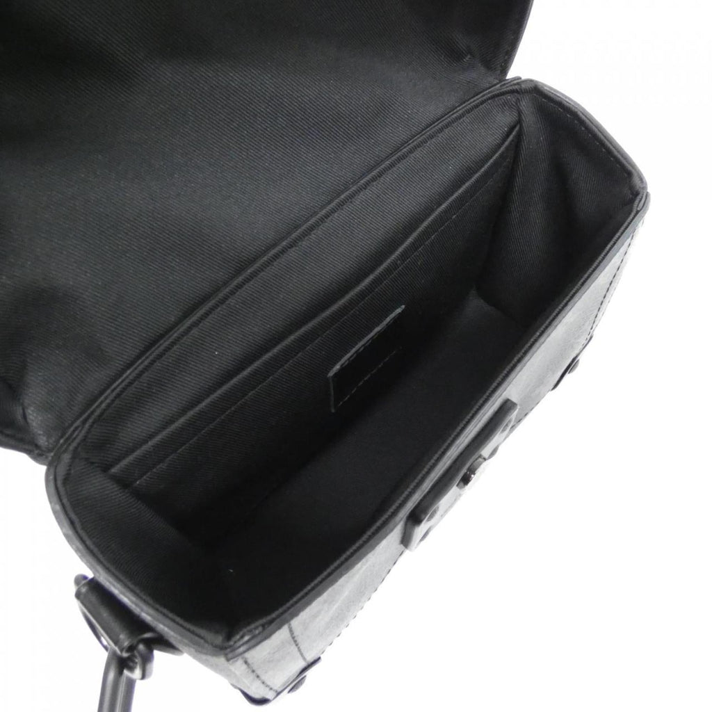 Louis Vuitton Black Coated Canvas Shoulder Bag