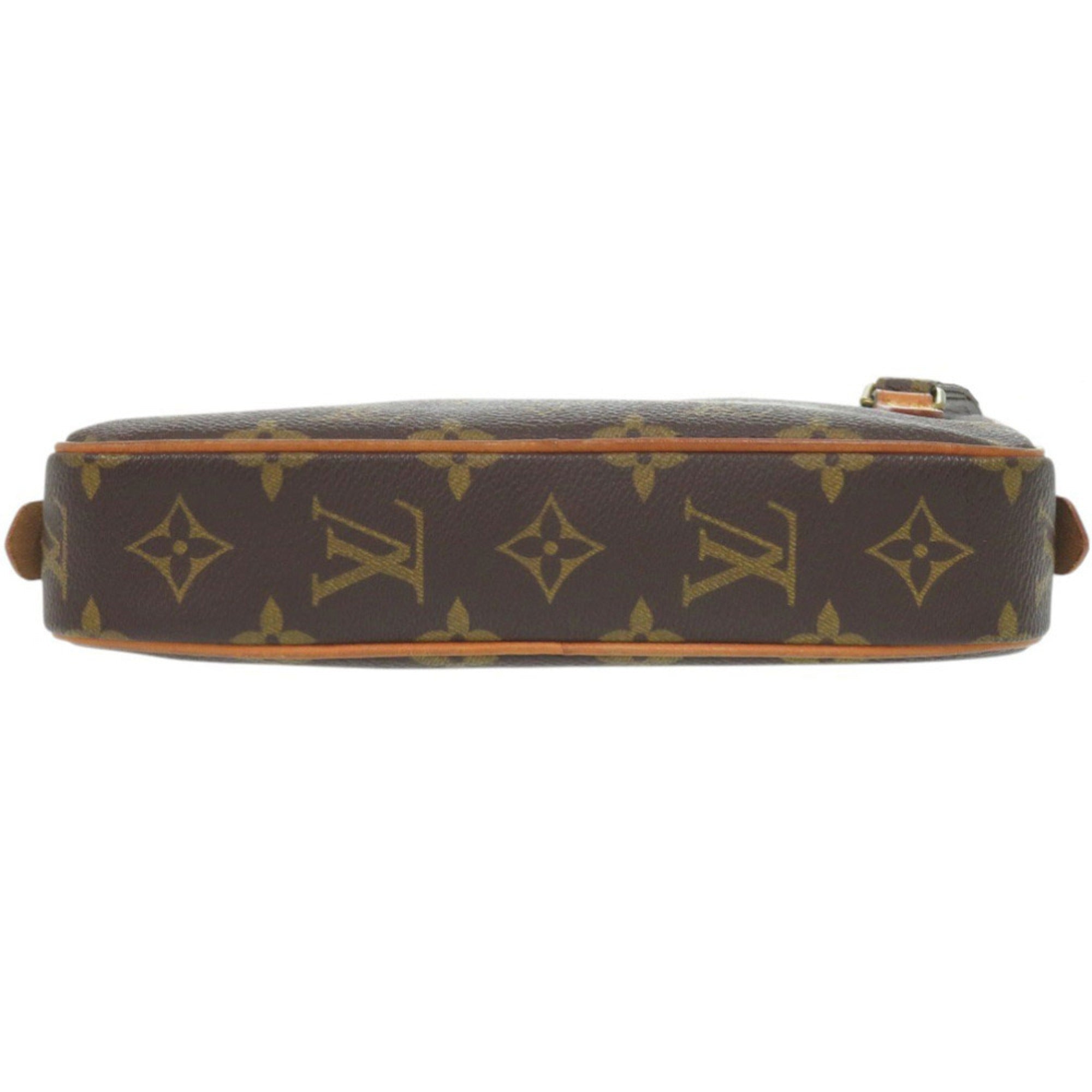 Louis Vuitton Brown Monogram Canvas Shoulder Bag