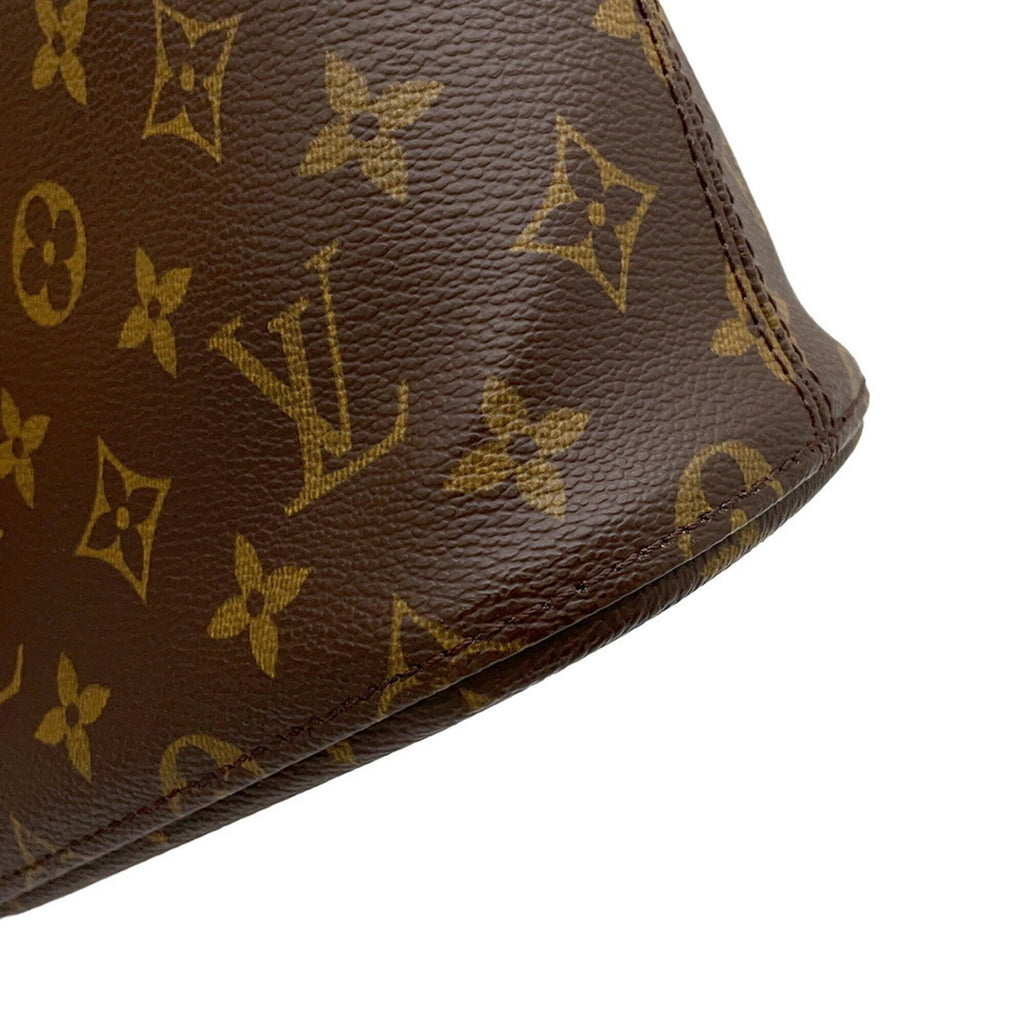 Louis Vuitton Brown Monogram Handbag Shoulder Bag Tote Bag