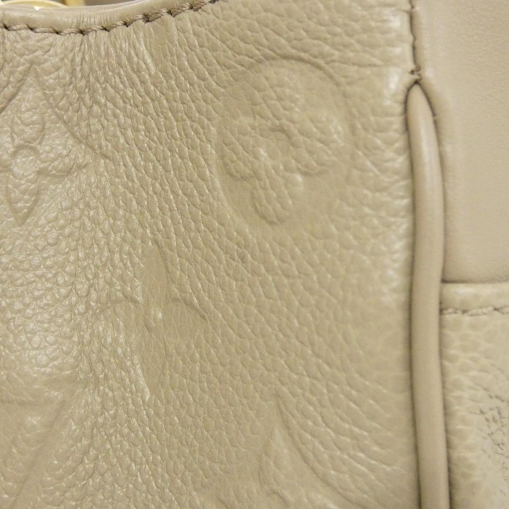 Louis Vuitton Monogram Empreinte Tourterelle Leather Handbag