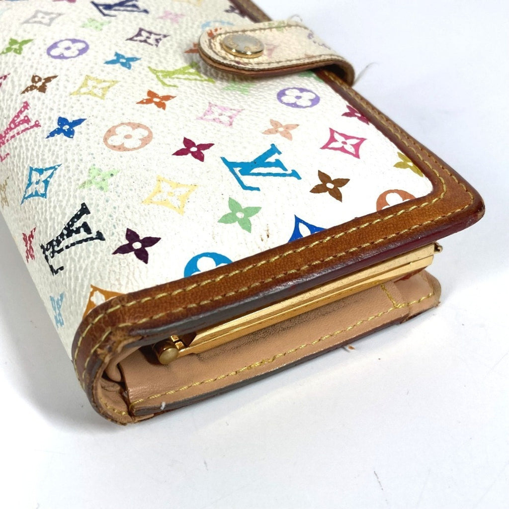 Louis Vuitton Blanc Monogram Multi-Color White Monogram Multicolore Wallet