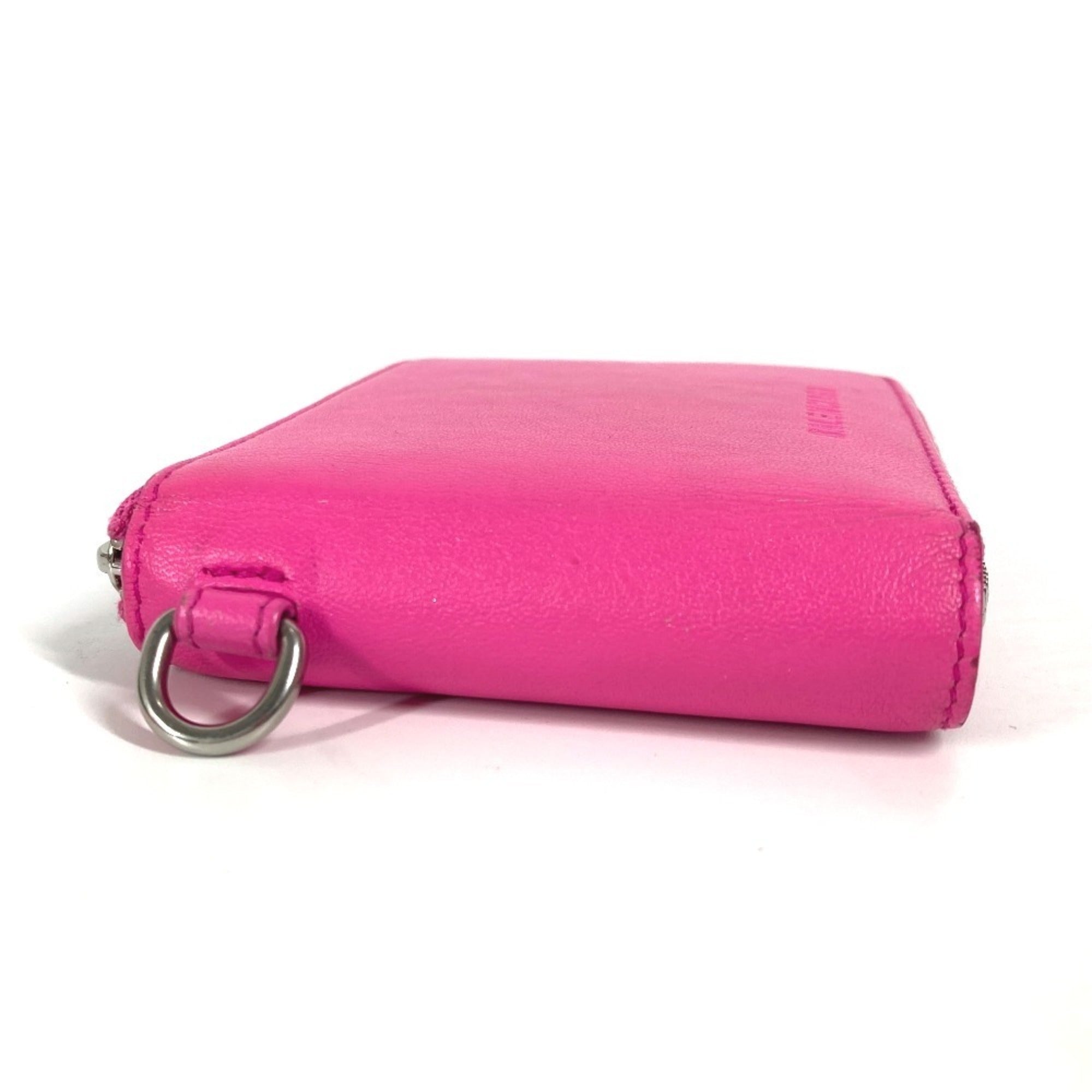 Balenciaga Pink Leather Wallet (Bi-Fold)