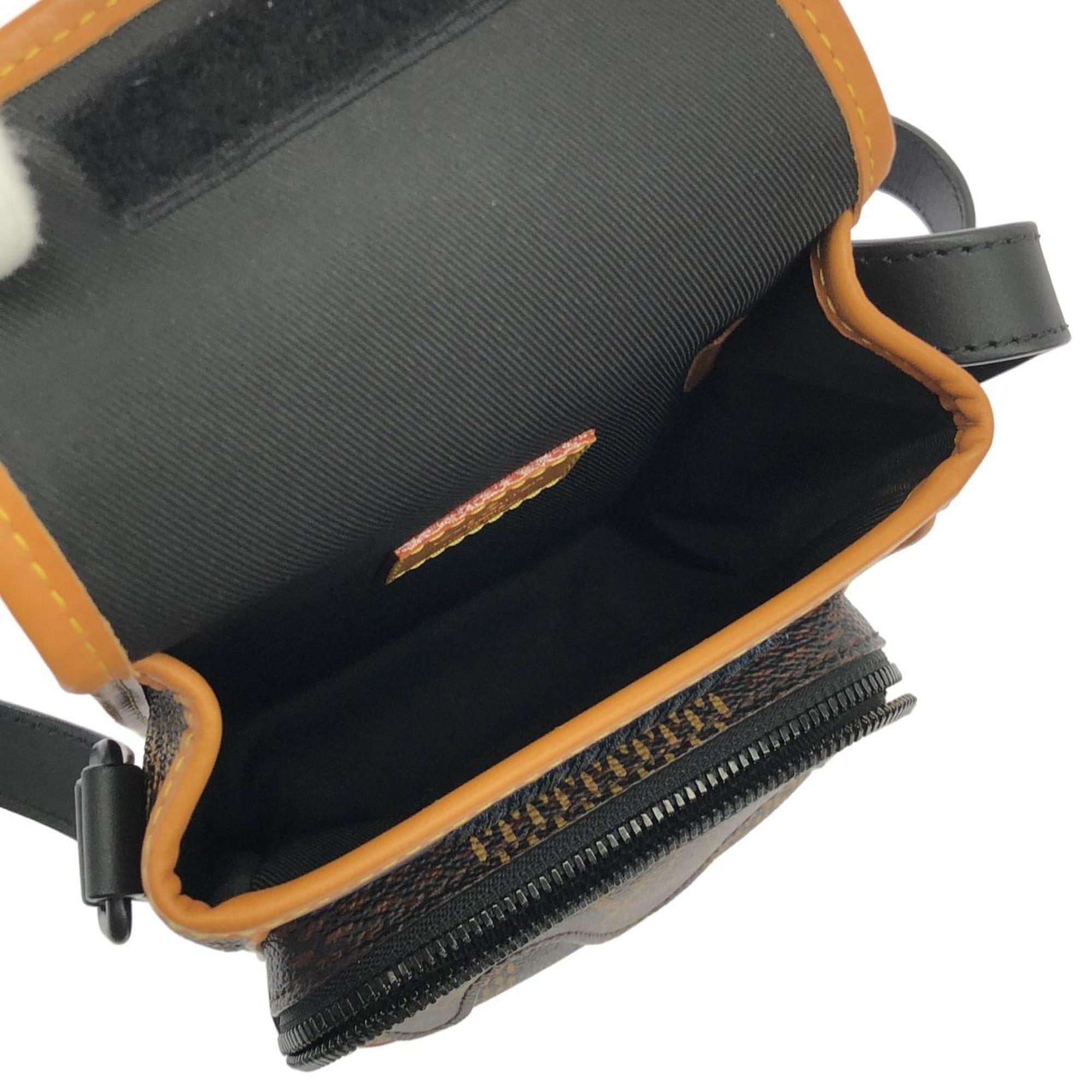 Louis Vuitton Ebene Coated Canvas Shoulder Bag