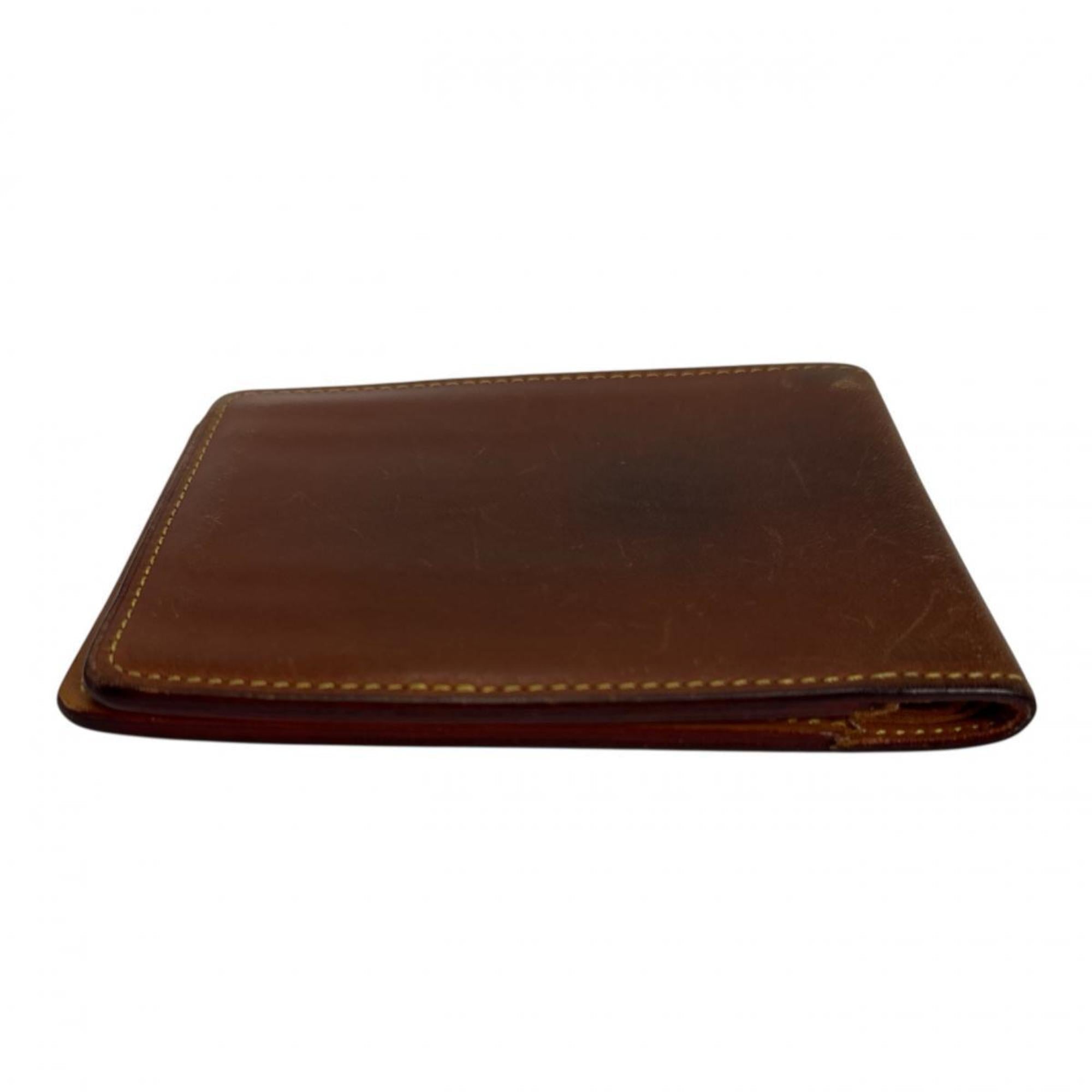 Louis Vuitton Nomad Brown Leather Wallet