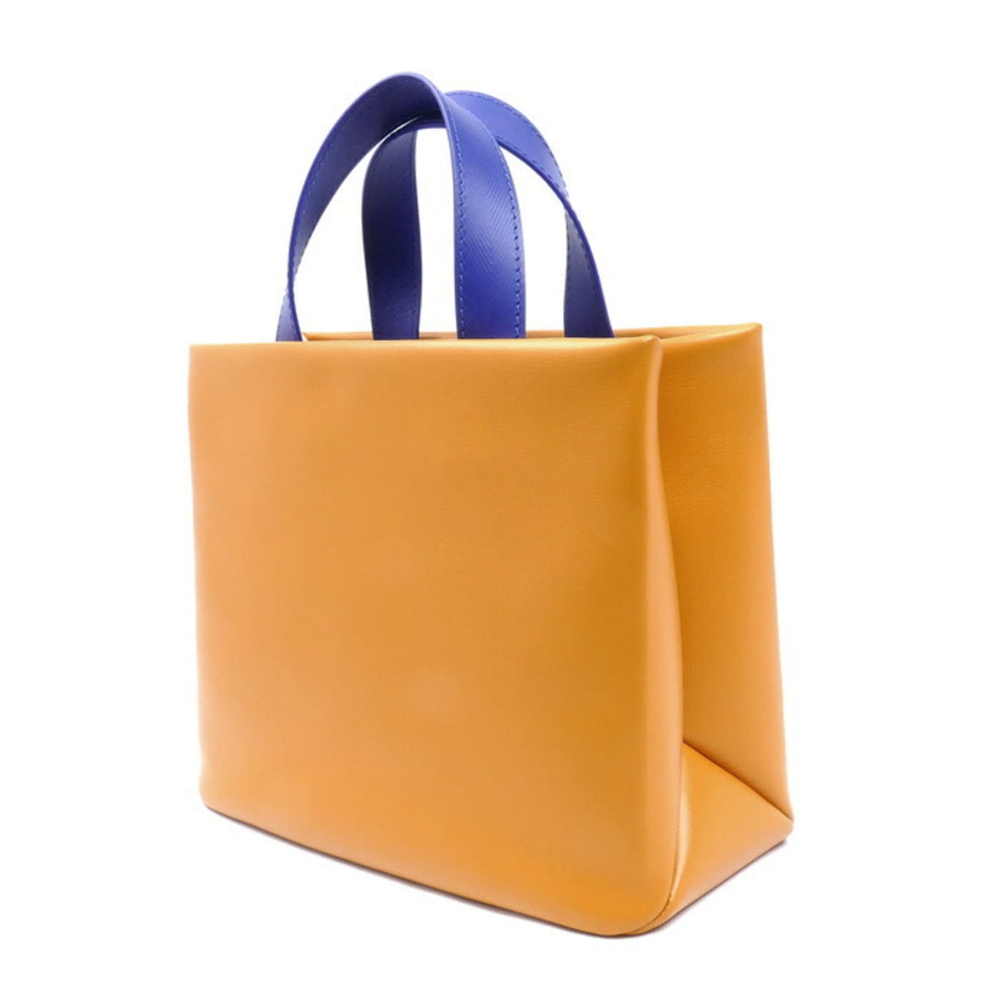 Louis Vuitton Blue Orange Leather Shoulder Bag